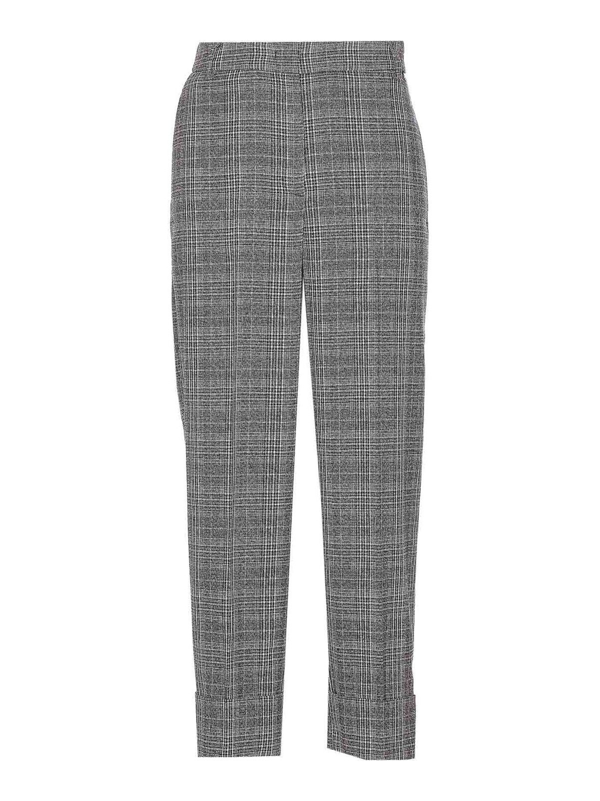 Grey Check Pants CF5256T073AM9847 (LIU•JO / パンツ ) | LIU•JO (リュー・ジョー)