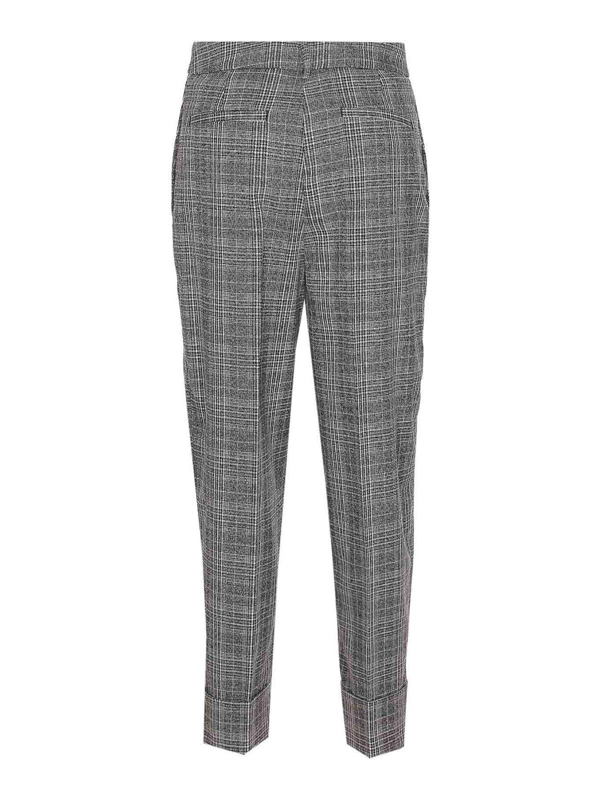 Grey Check Pants CF5256T073AM9847 (LIU•JO / パンツ ) | LIU•JO (リュー・ジョー)(1)