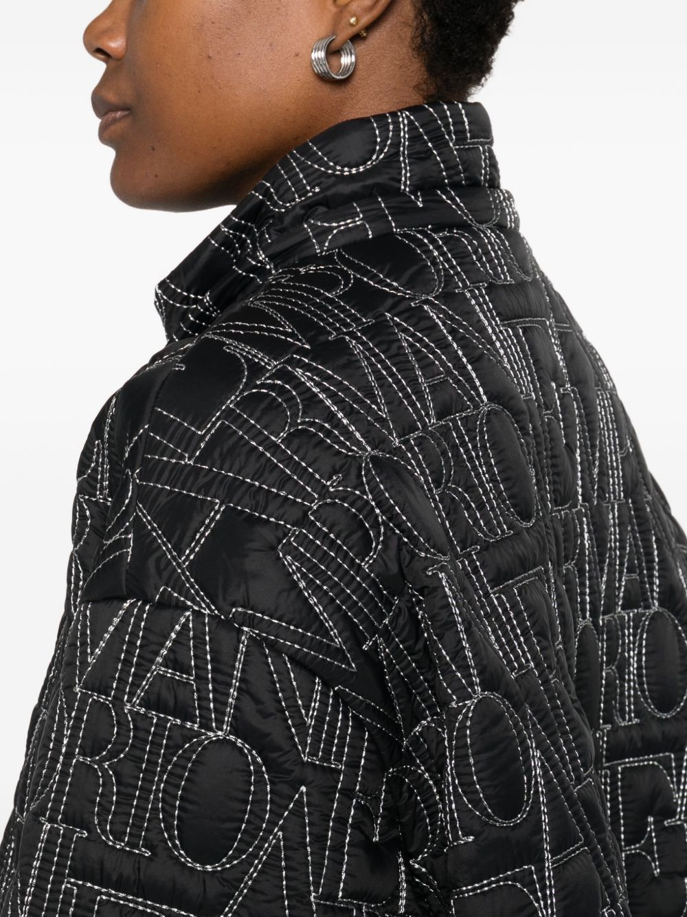 Emporio Armani Coats Black EW001389AF12645UC001 (EMPORIO ARMANI / カジュアルジャケット ) | EMPORIO ARMANI (エンポリオ アルマーニ)(5)