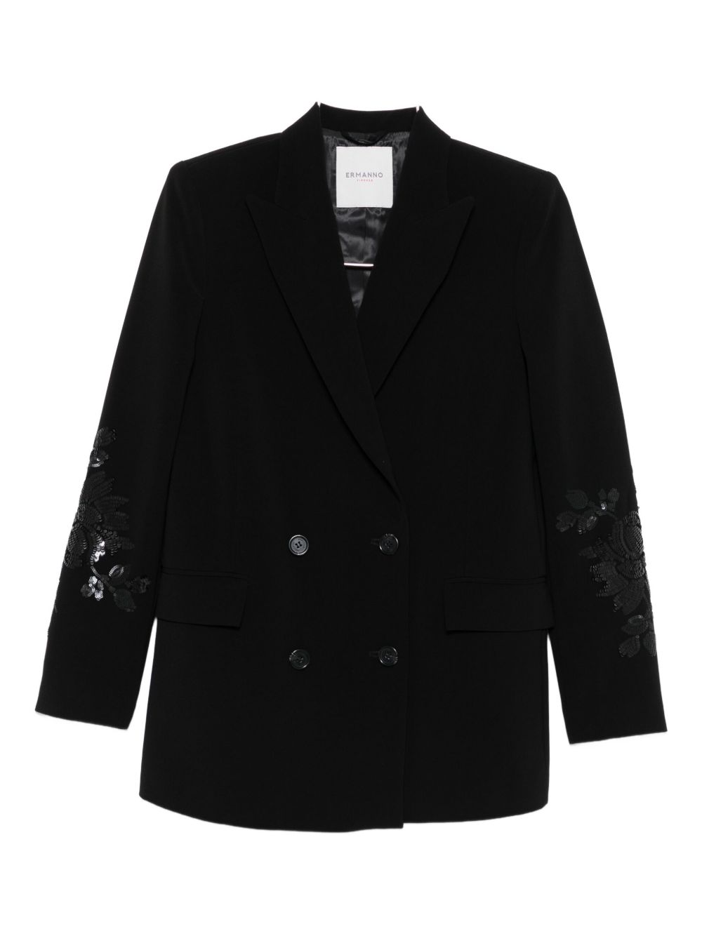ERMANNO FIRENZE Jackets Black D47EI008EV0MF099 (ERMANNO SCERVINO / ブレザー・ジャケット ) | ERMANNO SCERVINO (エルマンノ シェルヴィーノ)