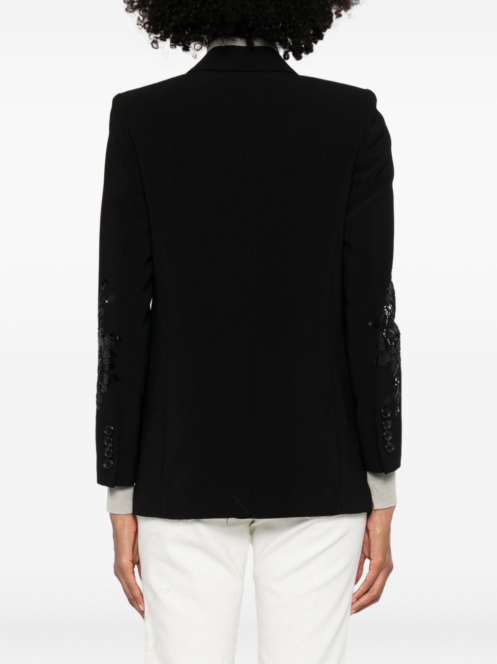 ERMANNO FIRENZE Jackets Black D47EI008EV0MF099 (ERMANNO SCERVINO / ブレザー・ジャケット ) | ERMANNO SCERVINO (エルマンノ シェルヴィーノ)(3)