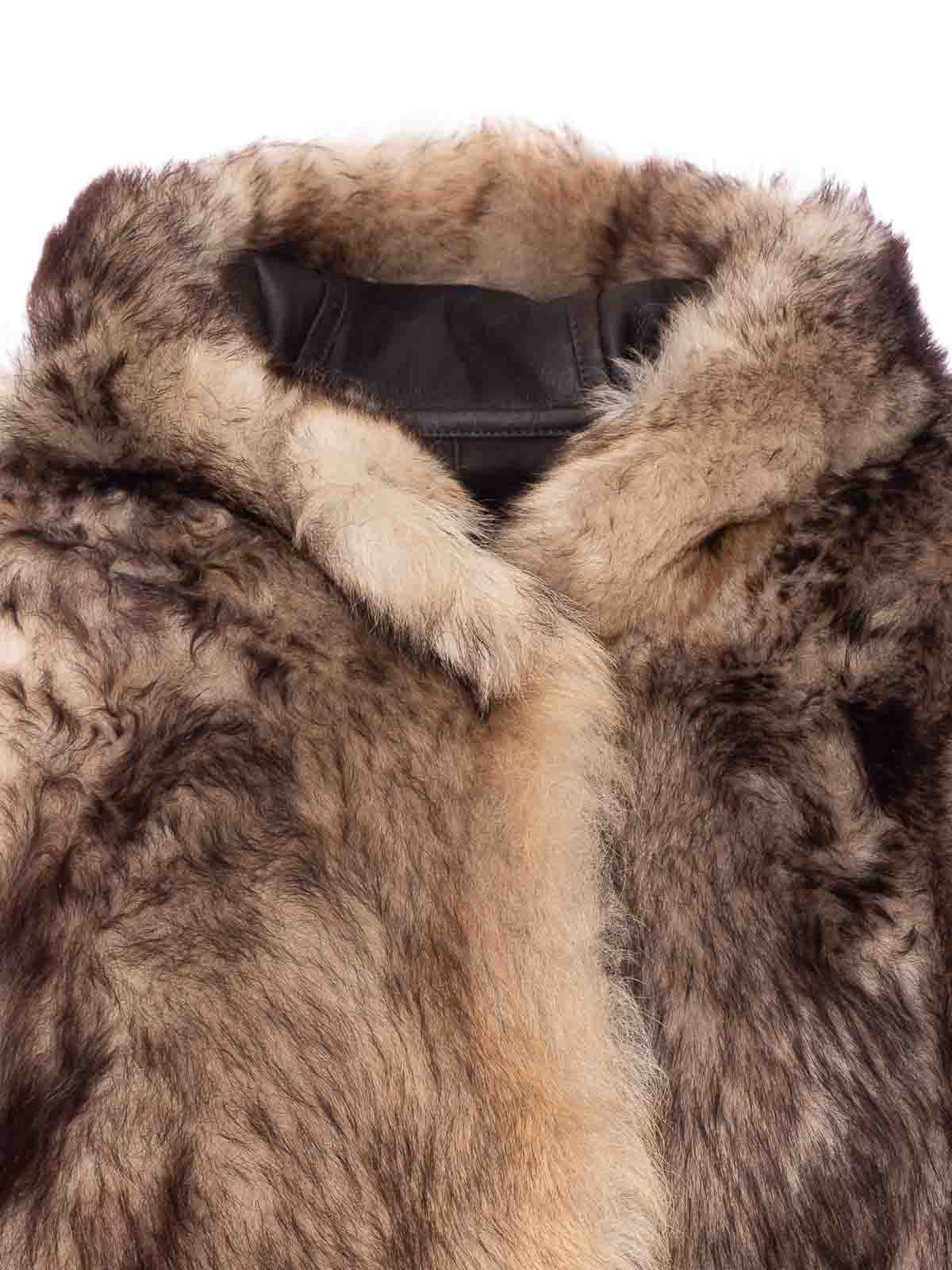 Fur Jacket 25WYV62461TOSXB3232 (YVES SALOMON / レザー&ファージャケット・コート ) | YVES SALOMON (イヴ サロモン)(3)