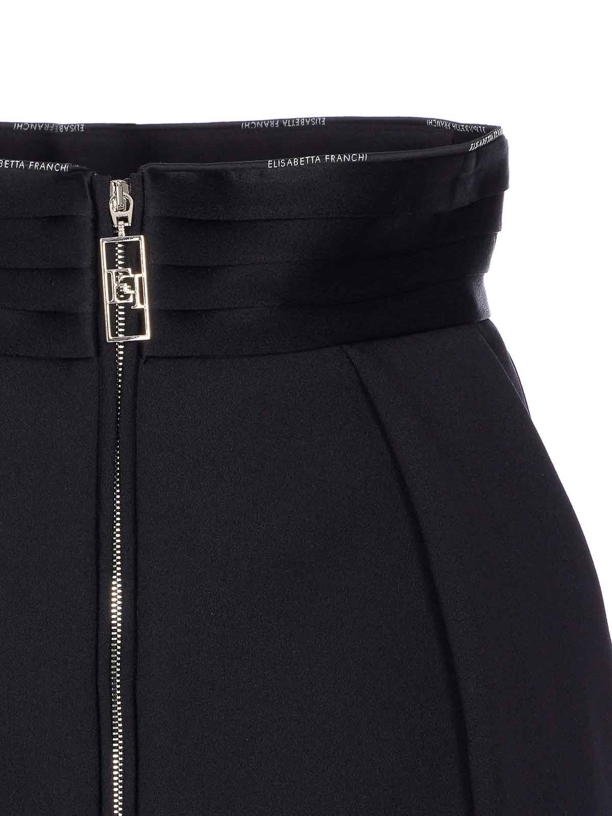 Mini Skirt GO10556E2110 (Elisabetta Franchi / スカート ) | Elisabetta Franchi (エリザベッタ フランキ)(3)