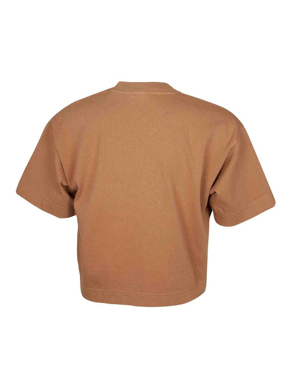 Boxy Boxy T-shirt in Camel Color Jersey TSPWI8ON (AUTRY / Tシャツ・カットソー ) | AUTRY (オートリー)(1)