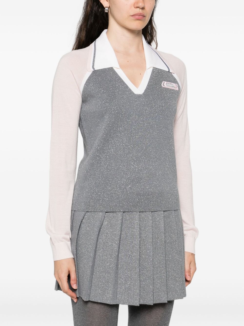 Casablanca Sweaters Grey WAW25KW112701 (Casablanca / ニット・セーター・カーディガン ) | Casablanca (カサブランカ)(2)