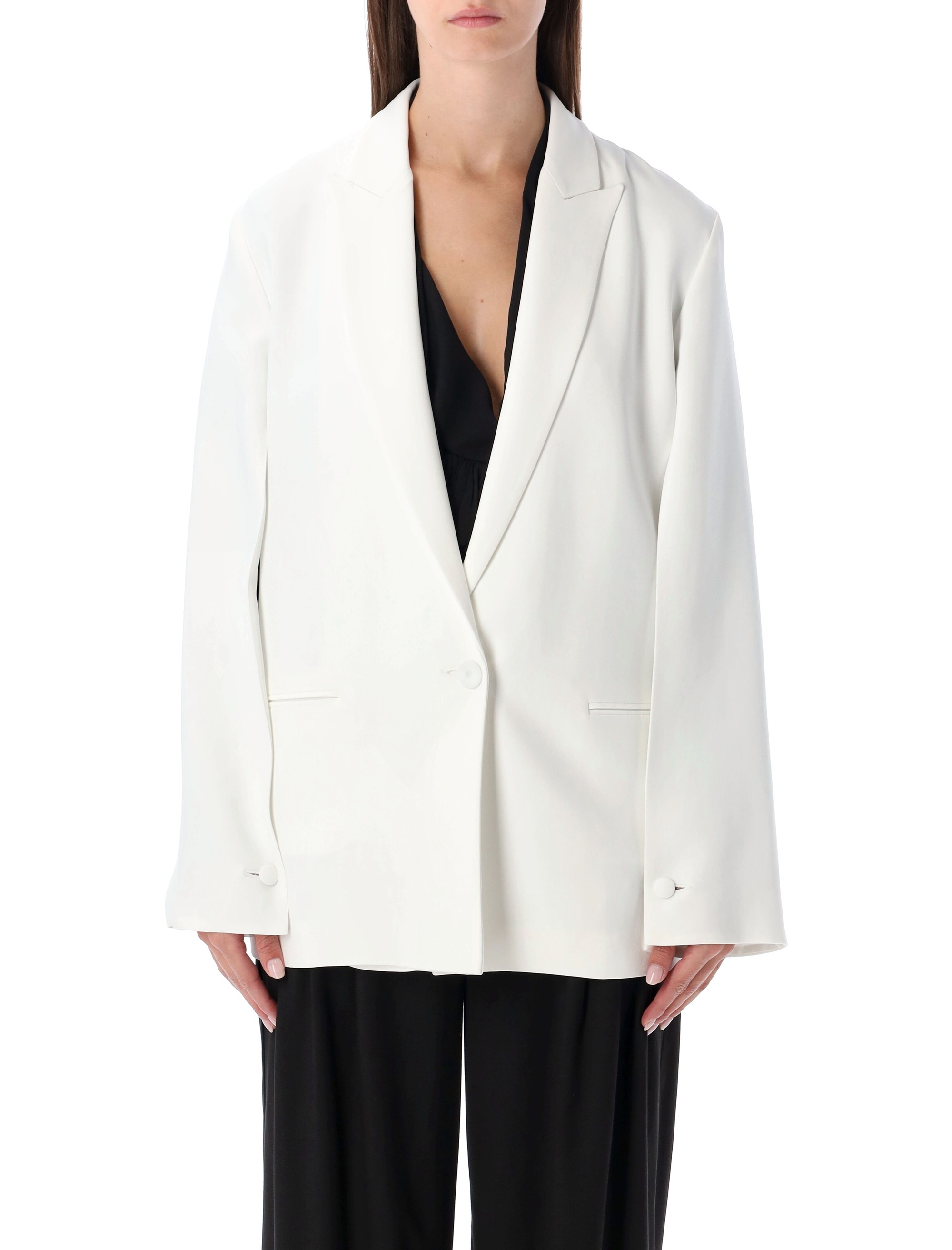 Alberta Ferretti Jackets White 050751340002 (ALBERTA FERRETTI / ブレザー・ジャケット ) | ALBERTA FERRETTI (アルベルタ フェレッティ)