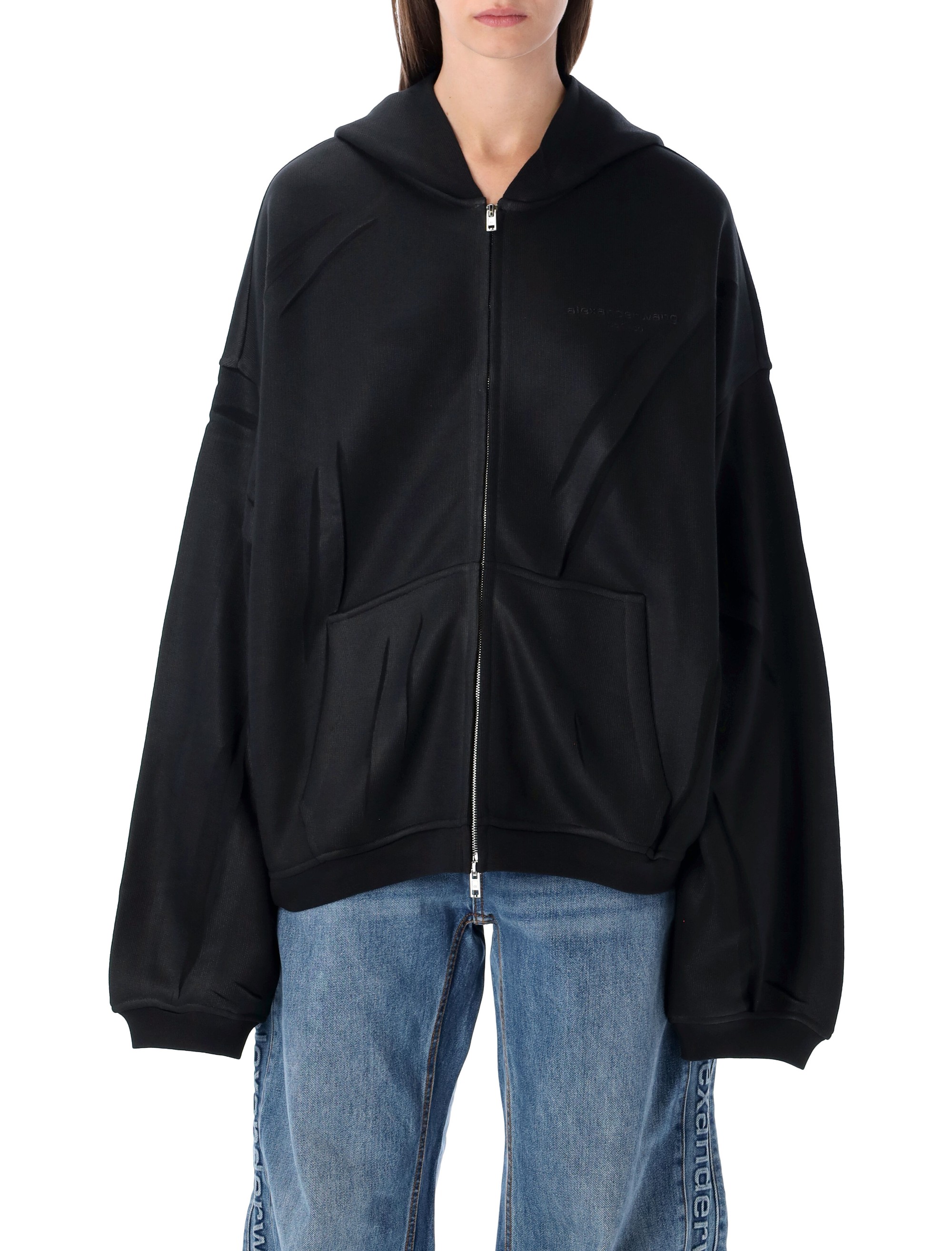 Alexander Wang Clothing.... Black UCC4252072001 (alexanderwang / スウェット・フーディー ) | alexanderwang (アレキサンダーワン)