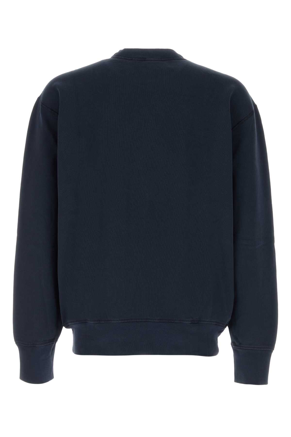 Navy blue cotton A.P.C. x Marc Jacobs sweatshirt COHKQH37003IAK (A.P.C. / スウェット・フーディー ) | A.P.C. (アーペーセー)(1)