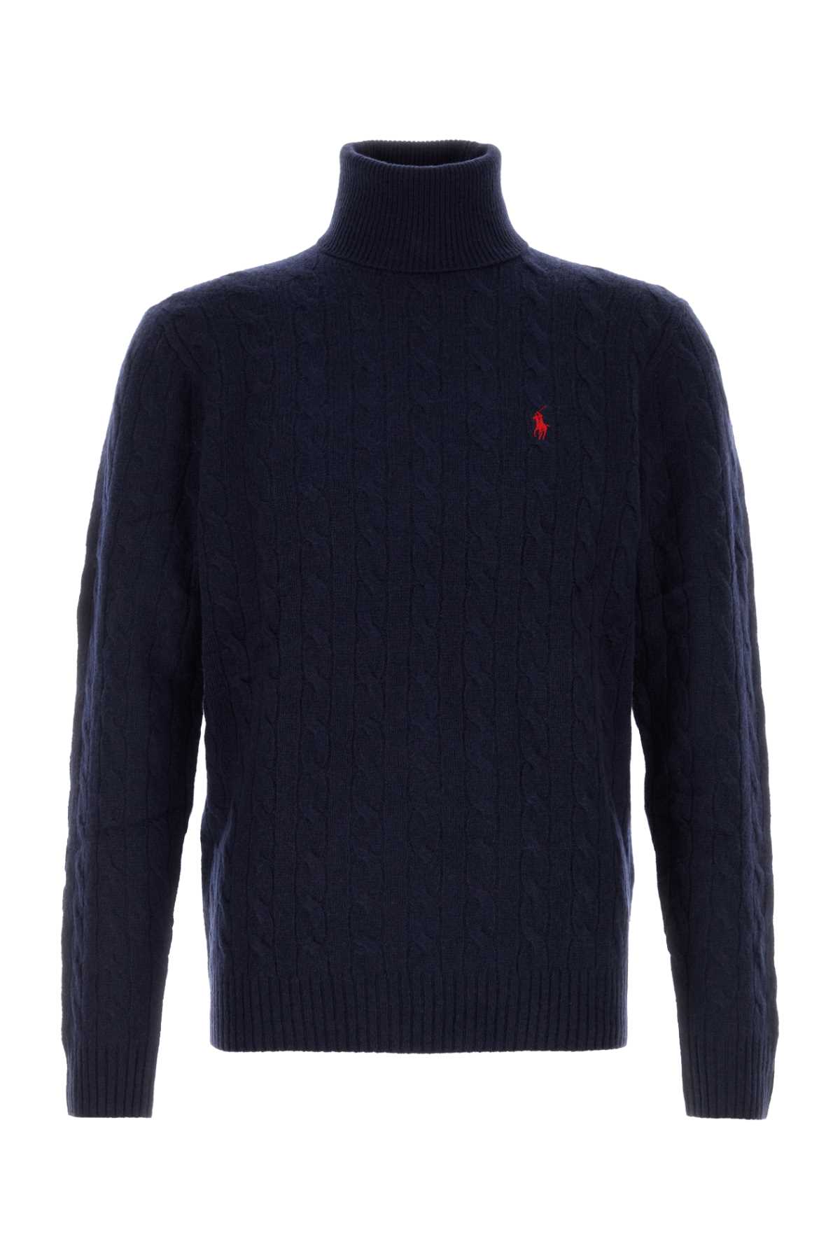 Navy blue wool blend sweater 710876836005 (Polo Ralph Lauren / ニット・セーター・カーディガン ) | Polo Ralph Lauren (ポロ ラルフ ローレン)