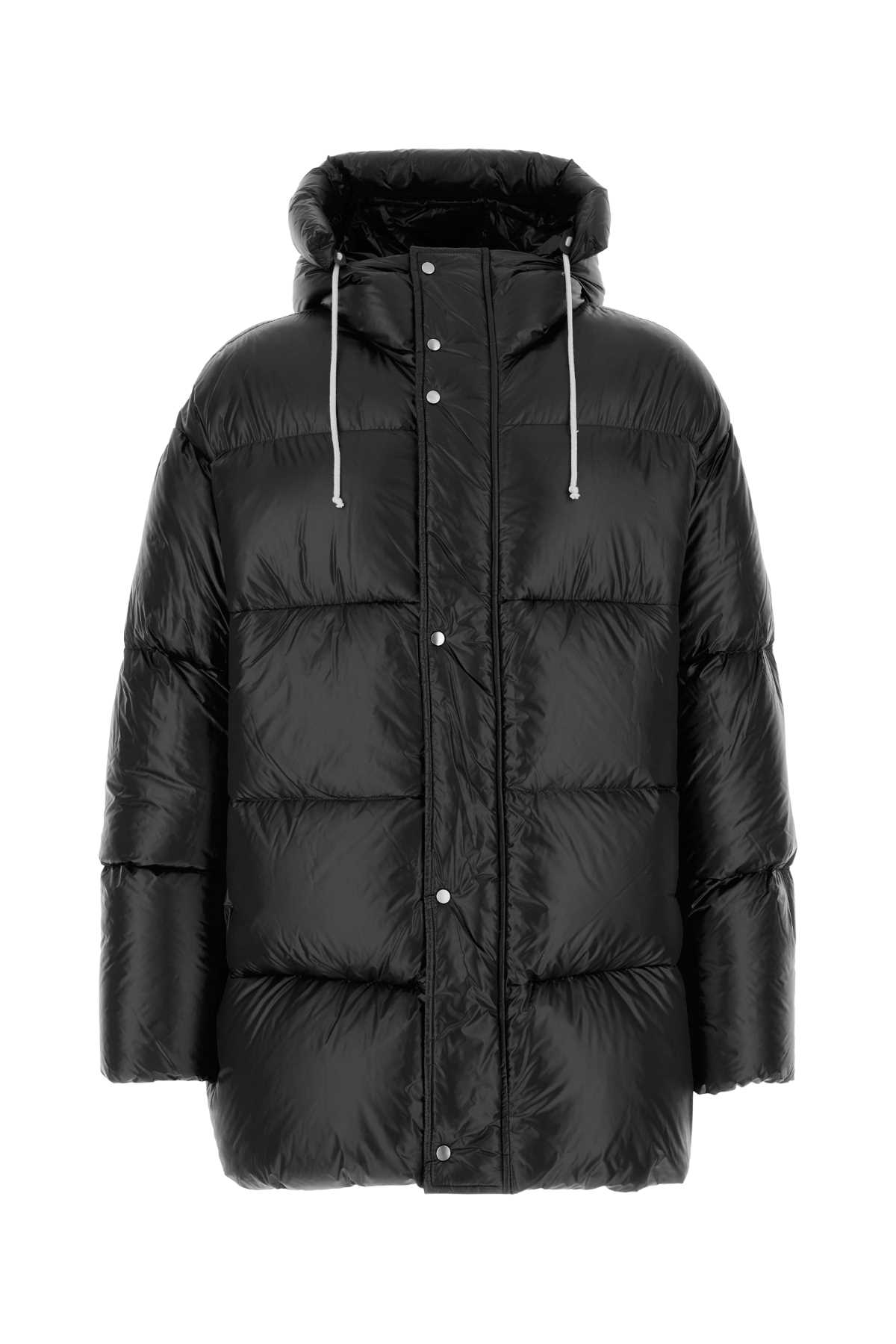 Black nylon down jacket J47AF0158J70007001 (Jil Sander / ダウンジャケット・コート ) | Jil Sander (ジルサンダー)