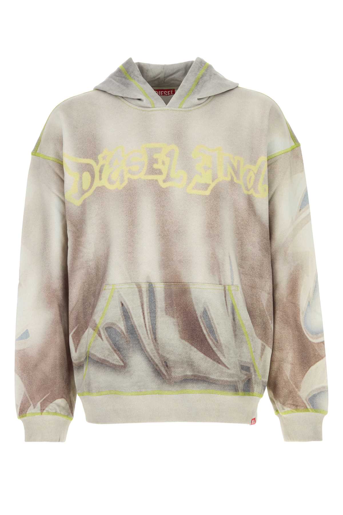 Printed cotton sweatshirt A218030PGBU97CA (Diesel / スウェット・フーディー ) | Diesel (ディーゼル)
