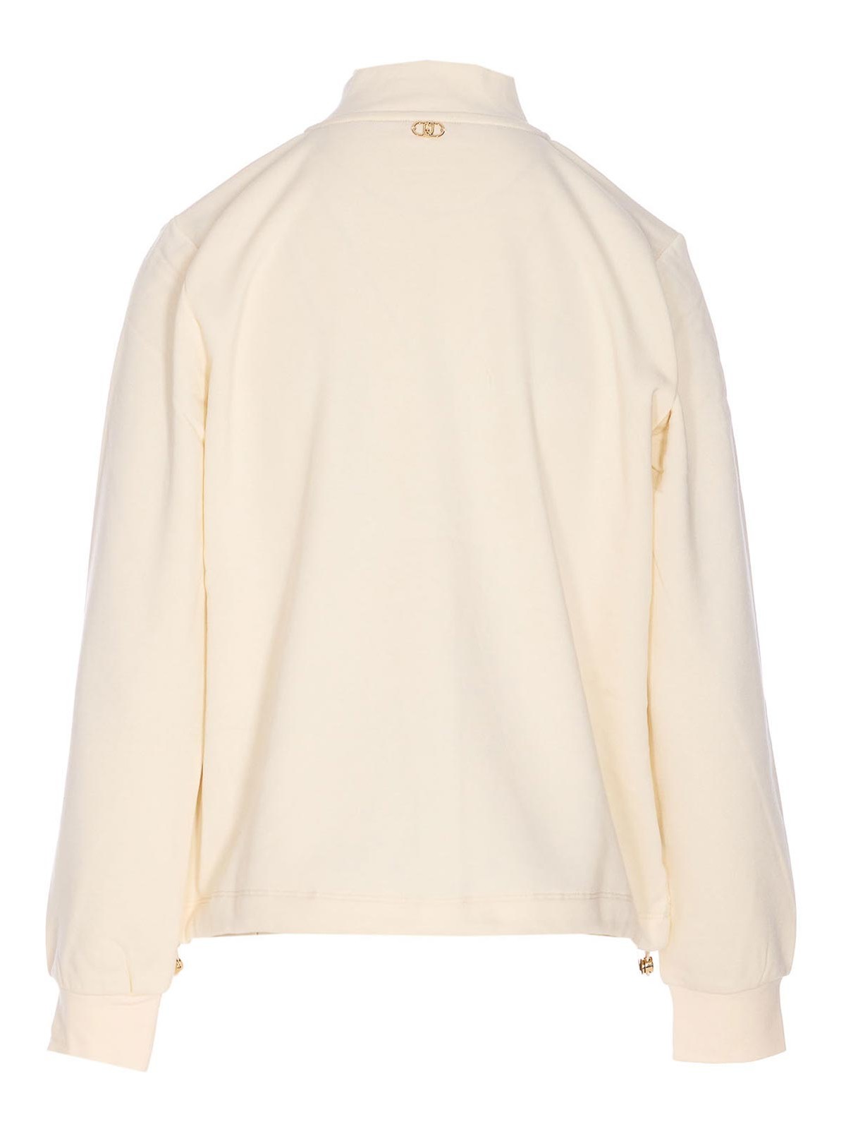 Ivory Sweatshirt TF5156FS321B2565 (LIU•JO / スウェット・フーディー ) | LIU•JO (リュー・ジョー)(1)