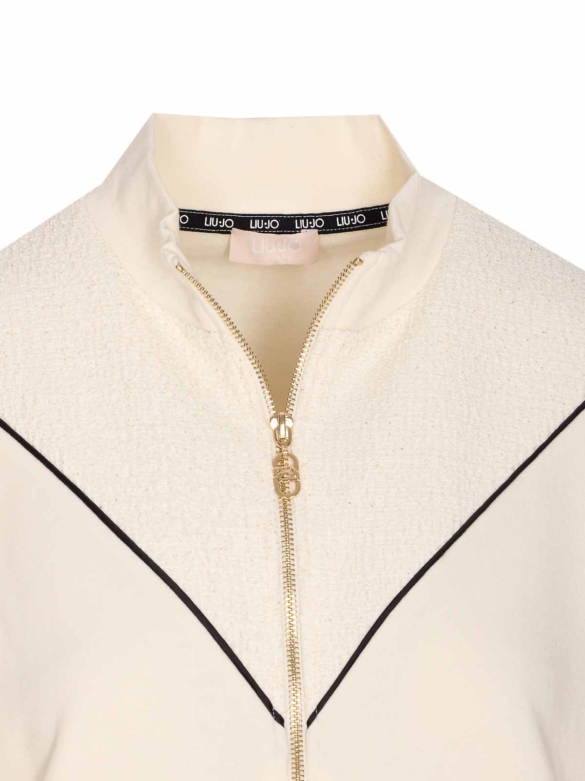 Ivory Sweatshirt TF5156FS321B2565 (LIU•JO / スウェット・フーディー ) | LIU•JO (リュー・ジョー)(3)