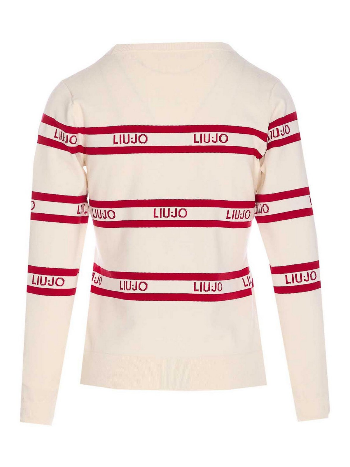 Ivory Sweater TF5303MS63LC3752 (LIU•JO / ニット・セーター・カーディガン ) | LIU•JO (リュー・ジョー)(1)