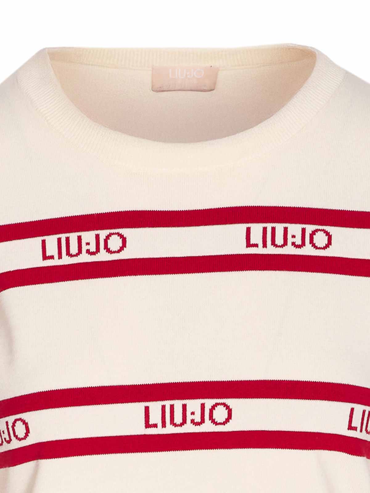 Ivory Sweater TF5303MS63LC3752 (LIU•JO / ニット・セーター・カーディガン ) | LIU•JO (リュー・ジョー)(3)