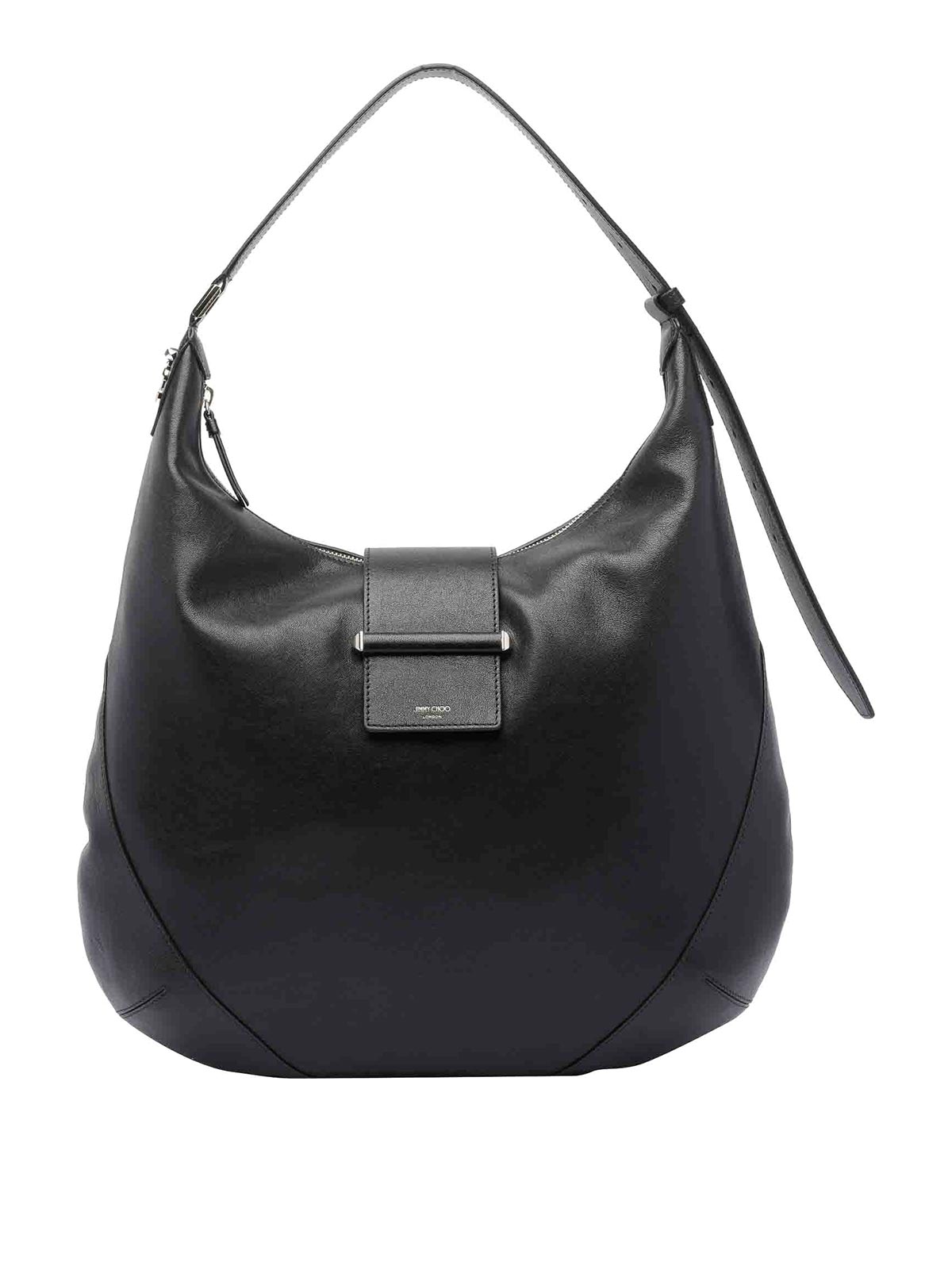 Data Uscita 27/08 Bar Hobo Bag BARHOBOMBKLBLACKSHINYGOLD (JIMMY CHOO / ハンドバッグ・ショルダーバッグ ) | JIMMY CHOO (ジミー チュウ)