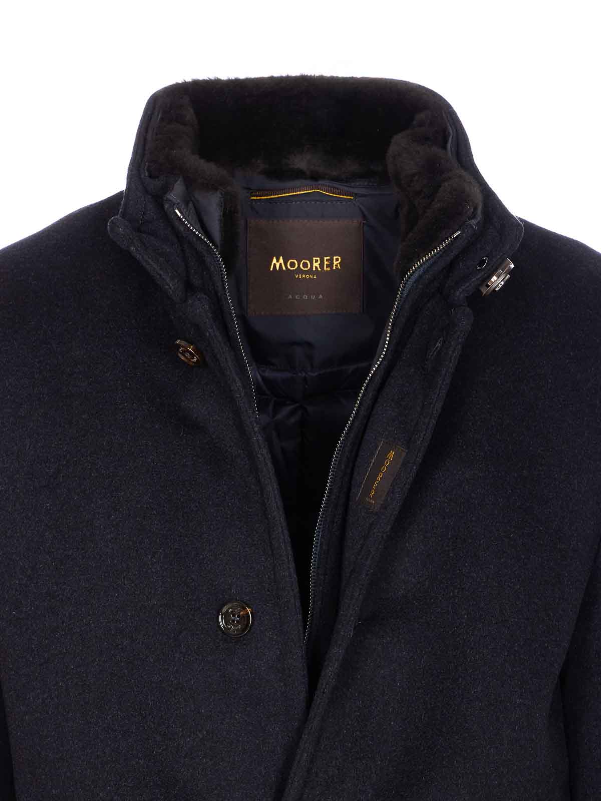 Blue Bondfur Down Jacket BONDFURCSU0498 (MooRER / ダウンジャケット・コート ) | MooRER (ムーレー)(3)