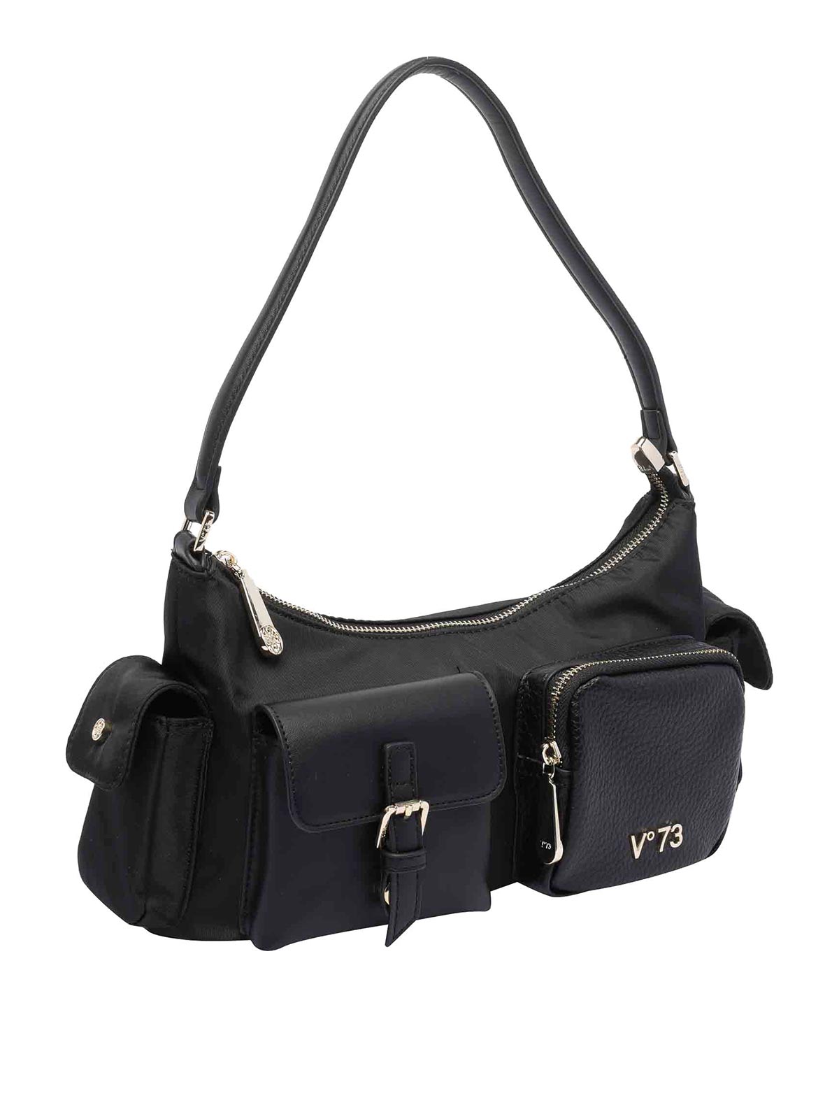 Chiusura Zip 73BS9EY02NERO (V°73 / ハンドバッグ・ショルダーバッグ ) | V°73 (ヴィ セッタンタトレ)(1)