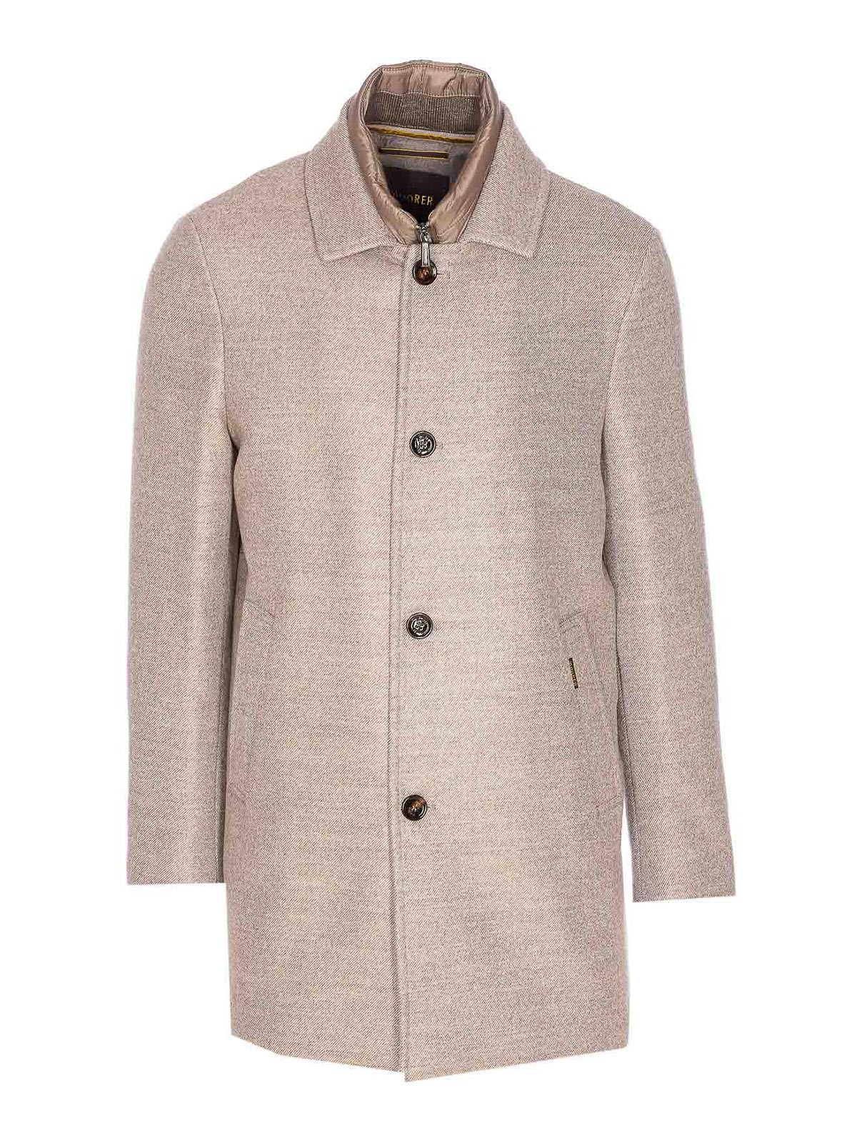 Beige Monferrato Down Jacket MONFERRATOLPU0231 (MooRER / コート ) | MooRER (ムーレー)