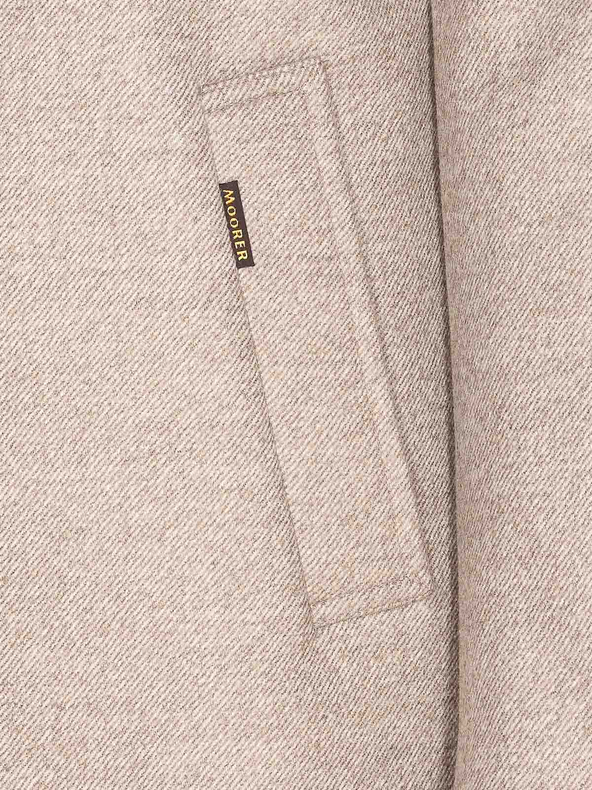 Beige Monferrato Down Jacket MONFERRATOLPU0231 (MooRER / コート ) | MooRER (ムーレー)(2)