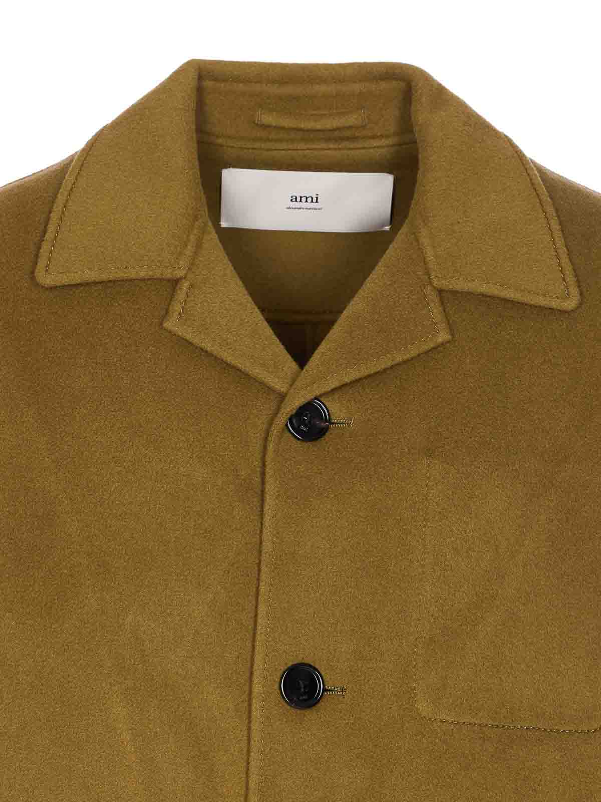 Single breasted coat HCO471WV0022298 (AMI Paris / コート ) | AMI Paris (アミパリス)(3)