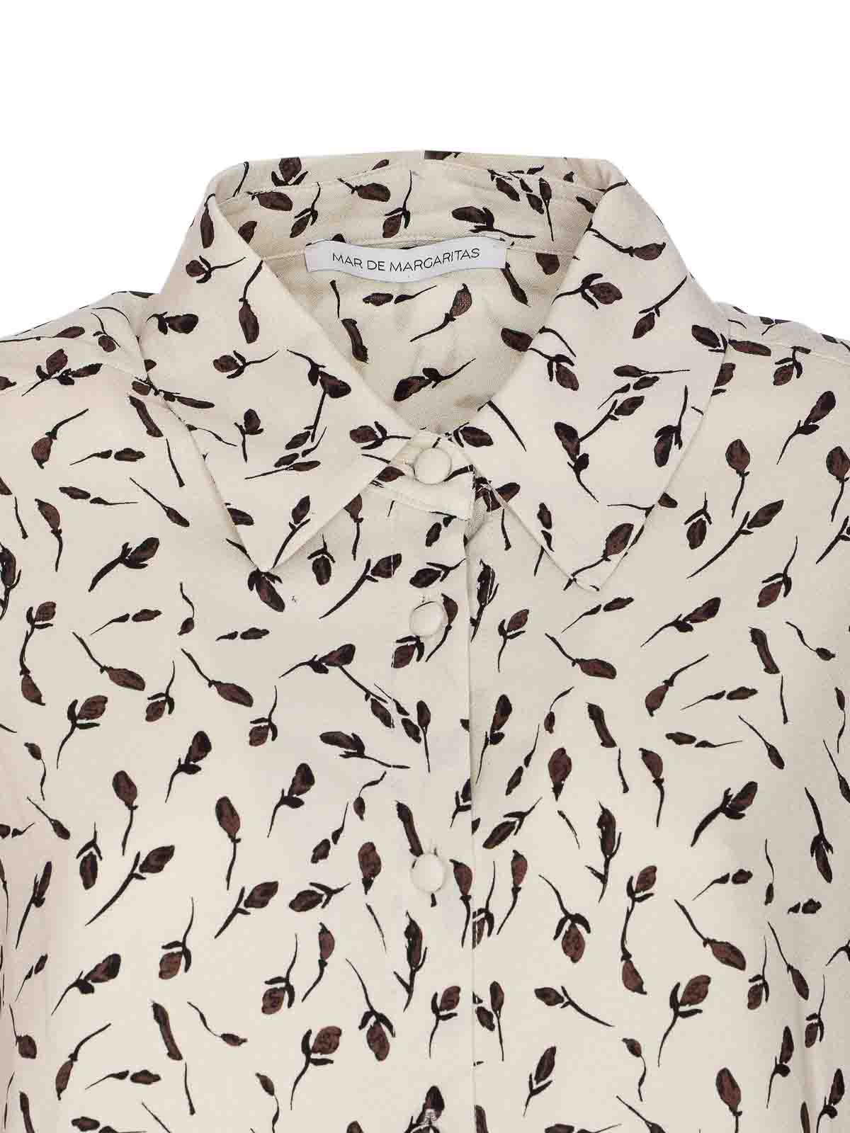 Clelia Shirt MMABW01305BI77 (MAR DE MARGARITAS / シャツ・ブラウス ) | MAR DE MARGARITAS (マール デ マルガリータス)(3)