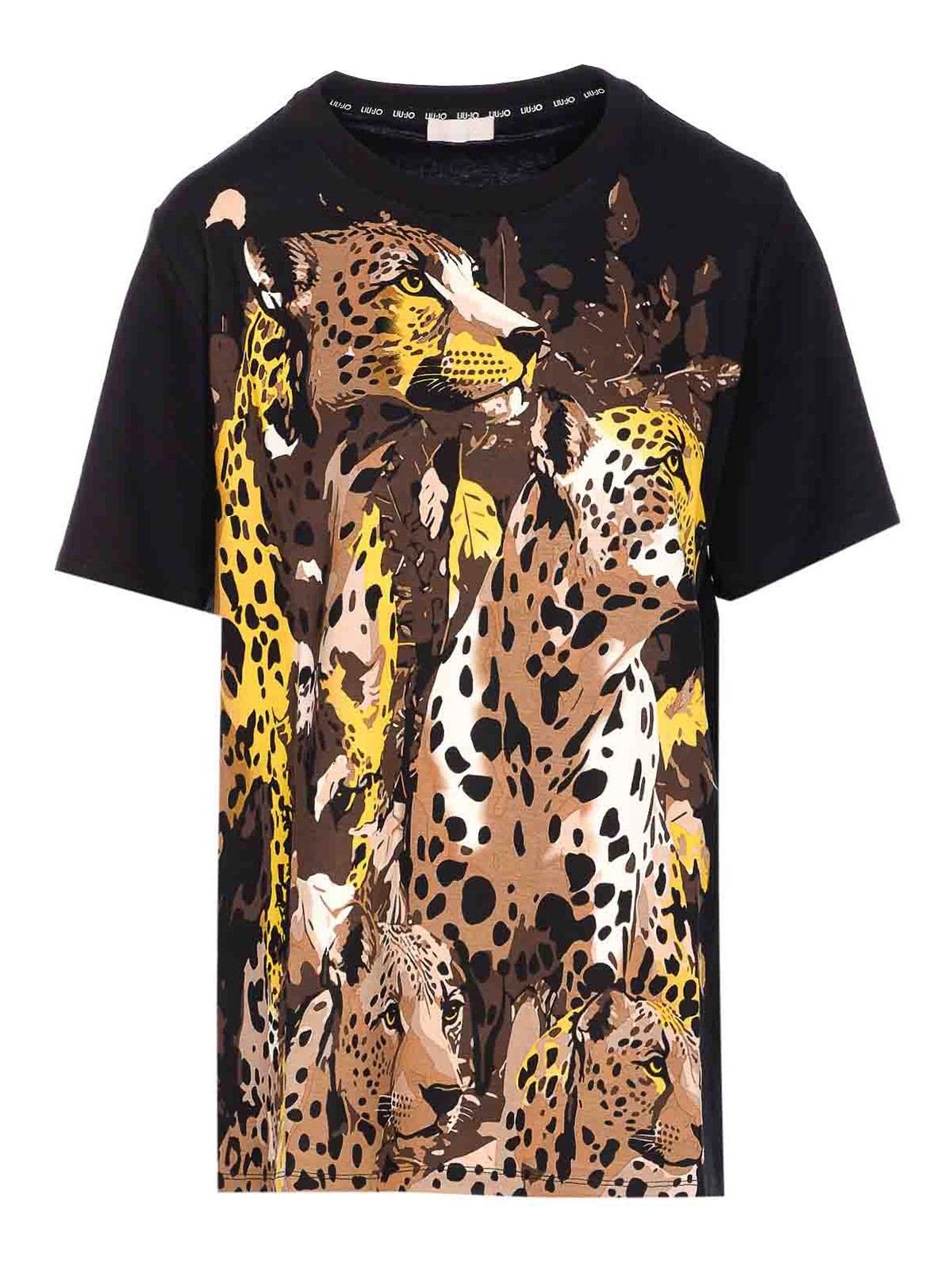 Animalier T-Shirt TF5168JS923M9994 (LIU•JO / Tシャツ・カットソー ) | LIU•JO (リュー・ジョー)