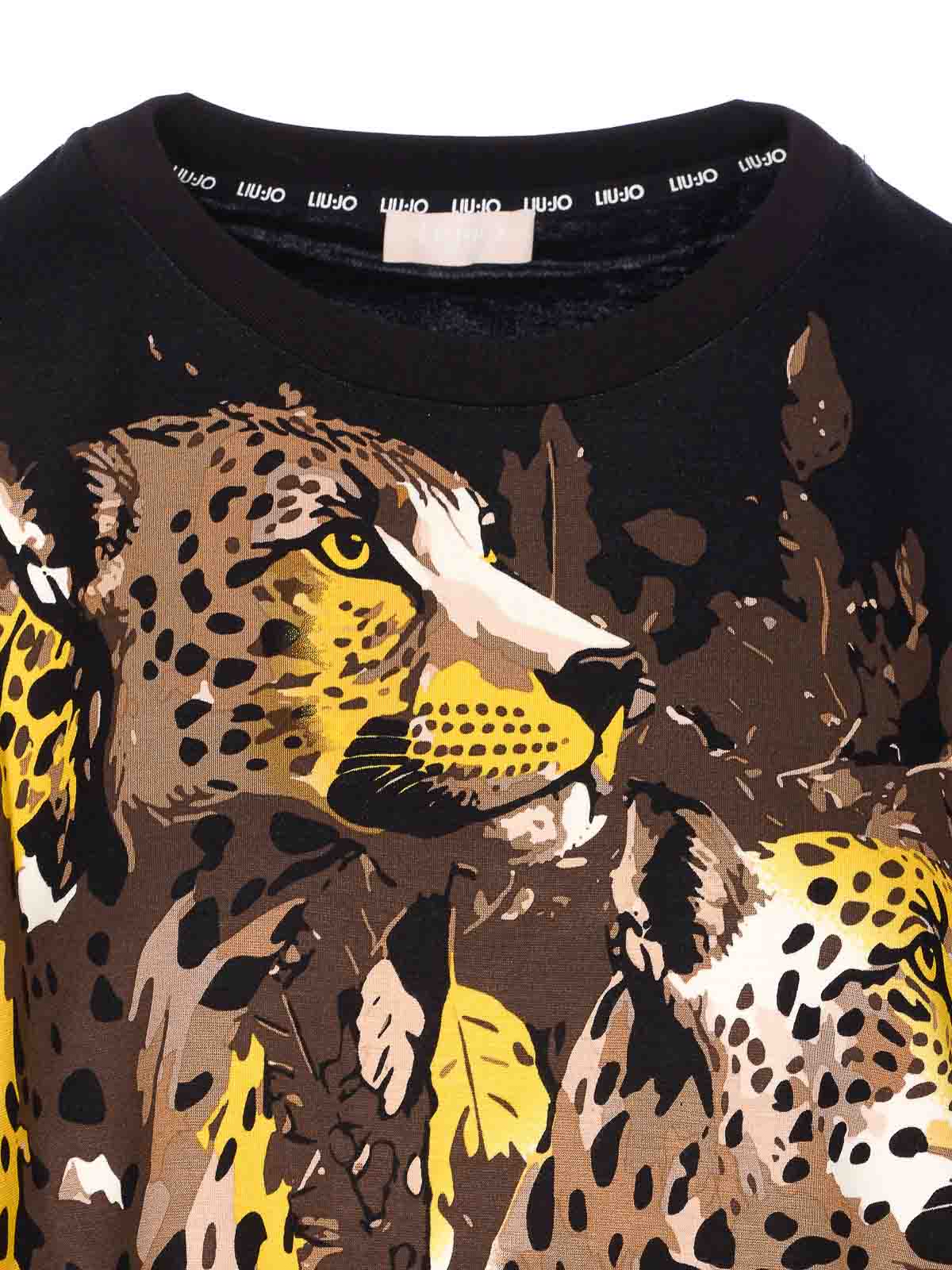 Animalier T-Shirt TF5168JS923M9994 (LIU•JO / Tシャツ・カットソー ) | LIU•JO (リュー・ジョー)(3)