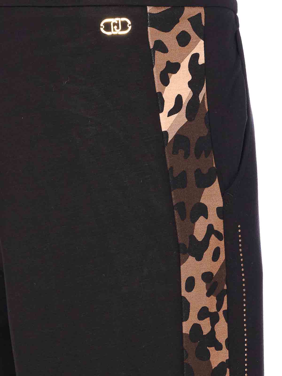 Black Pants TF5223JS182M9705 (LIU•JO / パンツ ) | LIU•JO (リュー・ジョー)(2)