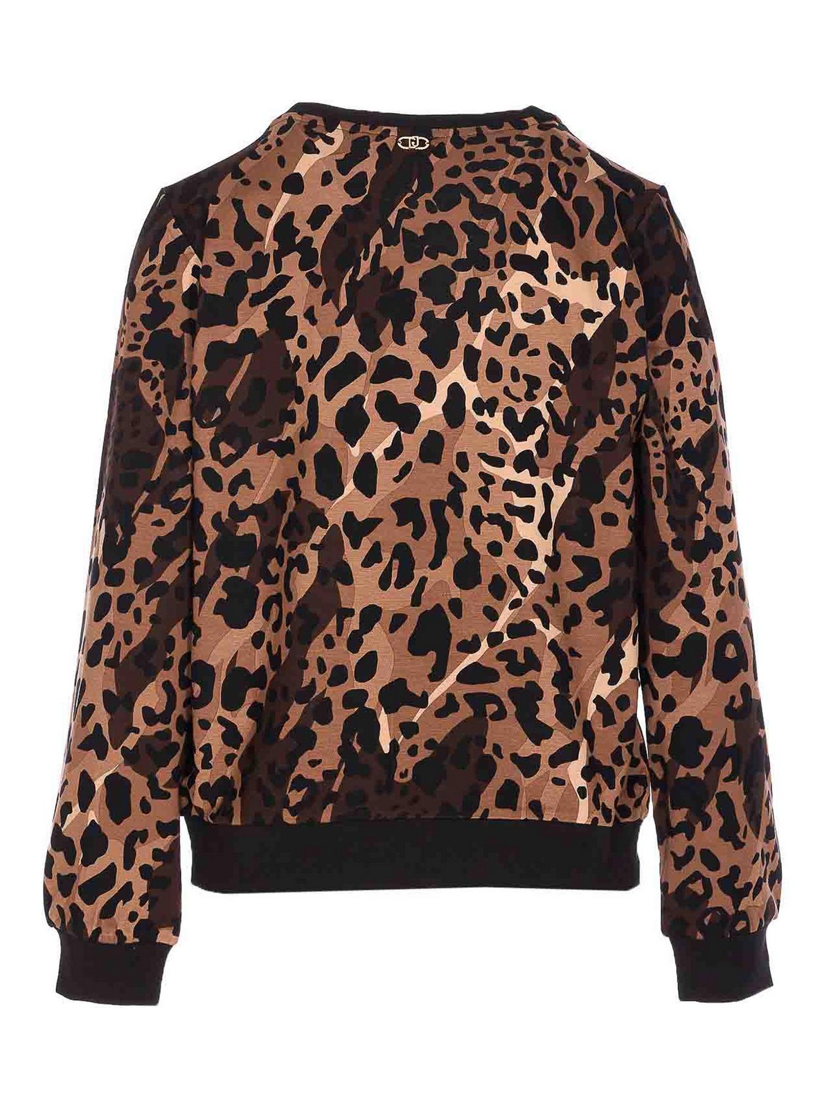 Brown Sweater TF5124JS182M9701 (LIU•JO / スウェット・フーディー ) | LIU•JO (リュー・ジョー)(1)