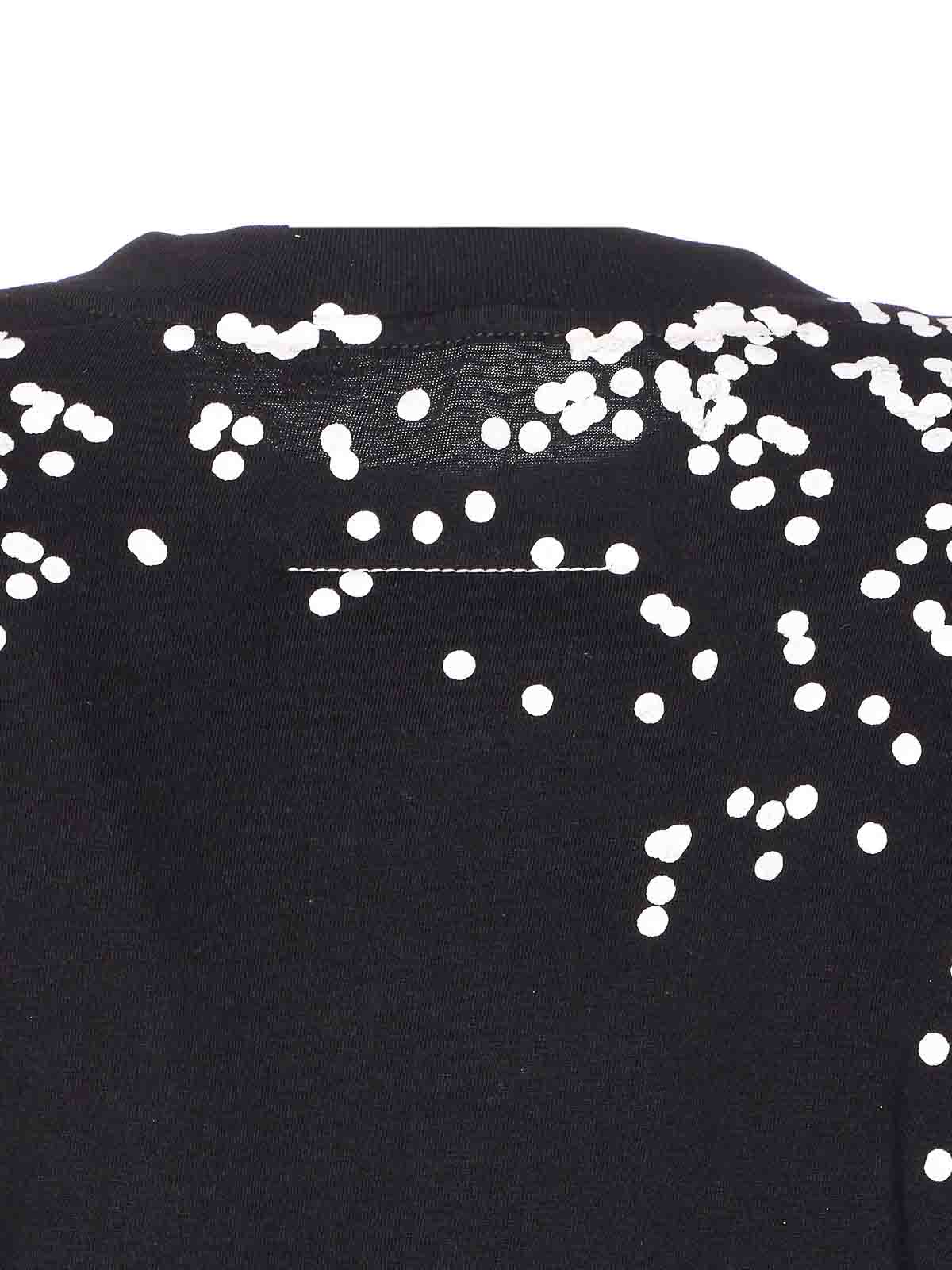 Black T-Shirt S62GD0209M20048900 (MM6 Maison Margiela / Tシャツ・カットソー ) | MM6 Maison Margiela (エムエムシックス)(2)