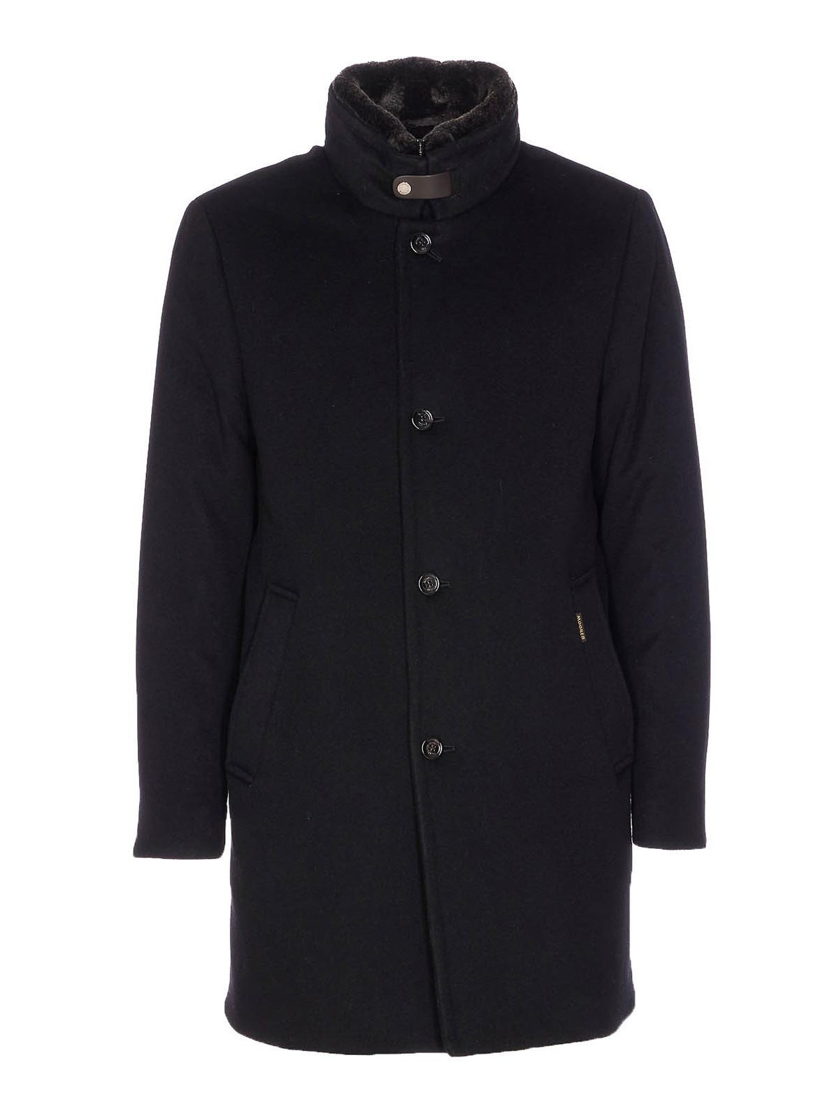 Black Bondfur Down Jacket BONDFURLEU0001 (MooRER / コート ) | MooRER (ムーレー)