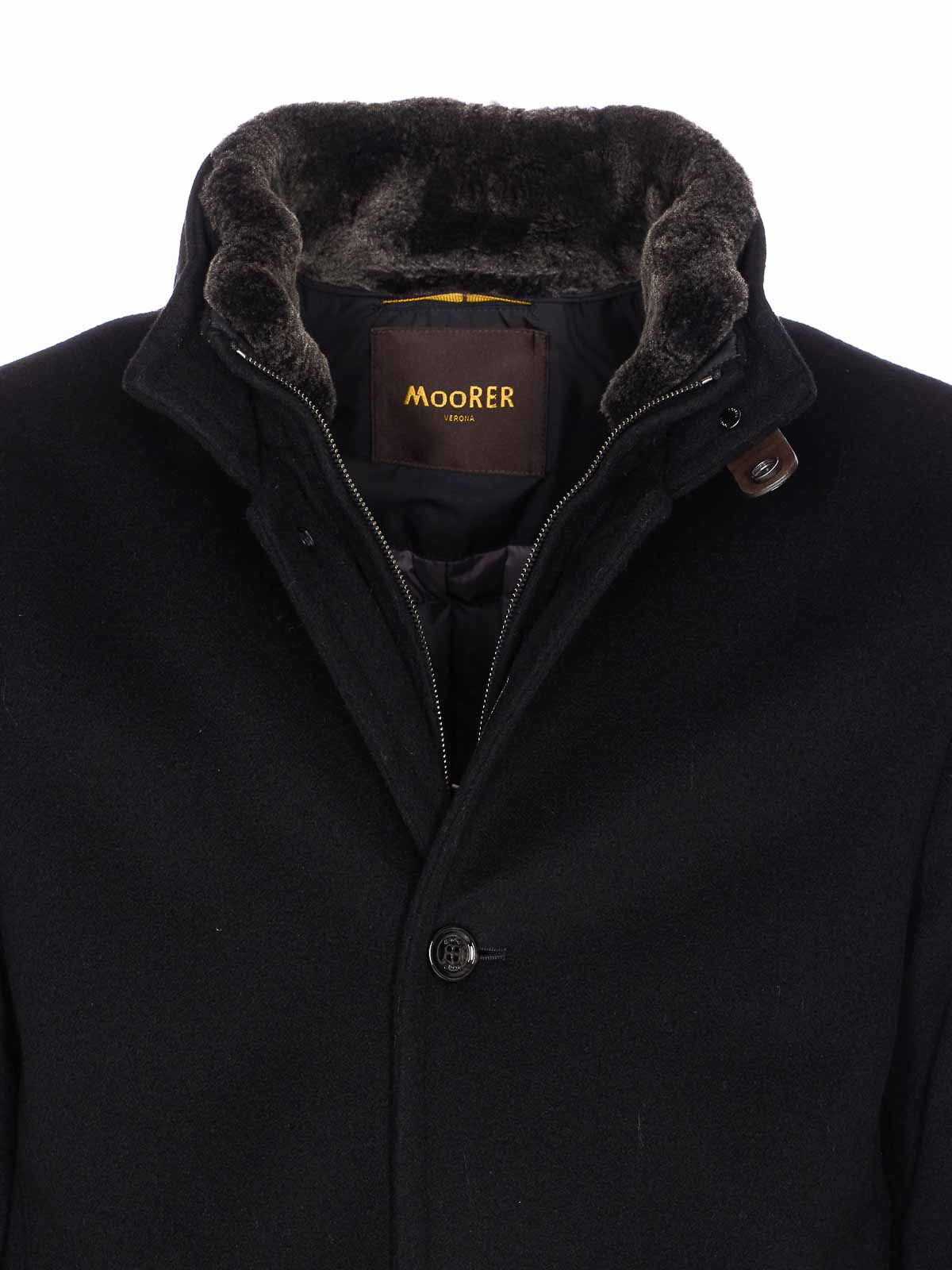 Black Bondfur Down Jacket BONDFURLEU0001 (MooRER / コート ) | MooRER (ムーレー)(3)