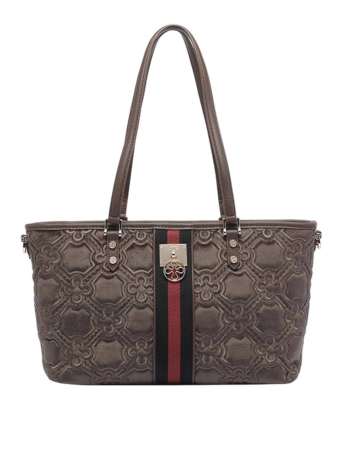 Cate Shopping Bag 73BS9BN01TAUPEMULTICOLOR (V°73 / ハンドバッグ・ショルダーバッグ ) | V°73 (ヴィ セッタンタトレ)