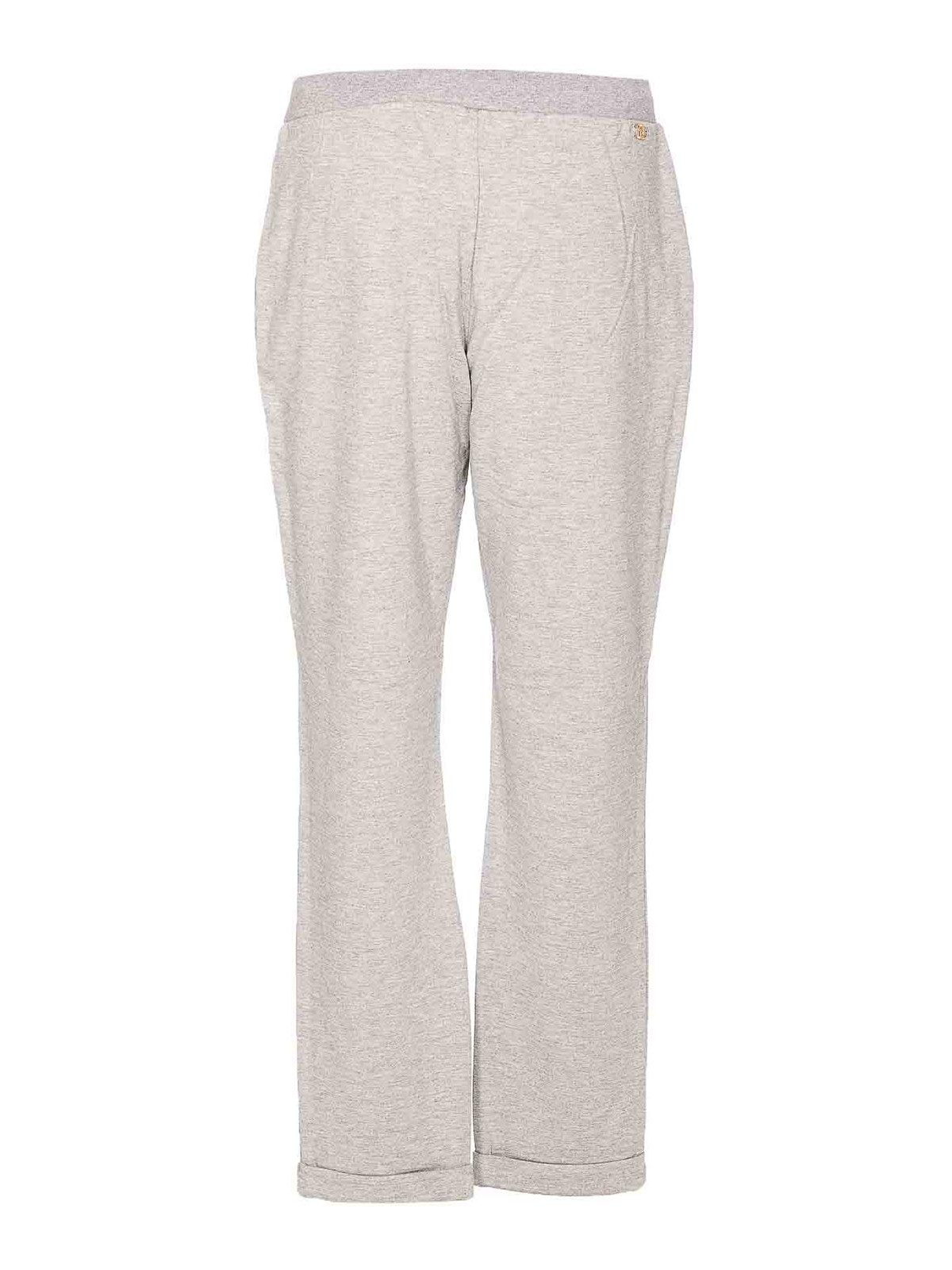 Grey Jogger Pants TF5155FS576M9931 (LIU•JO / パンツ ) | LIU•JO (リュー・ジョー)(1)