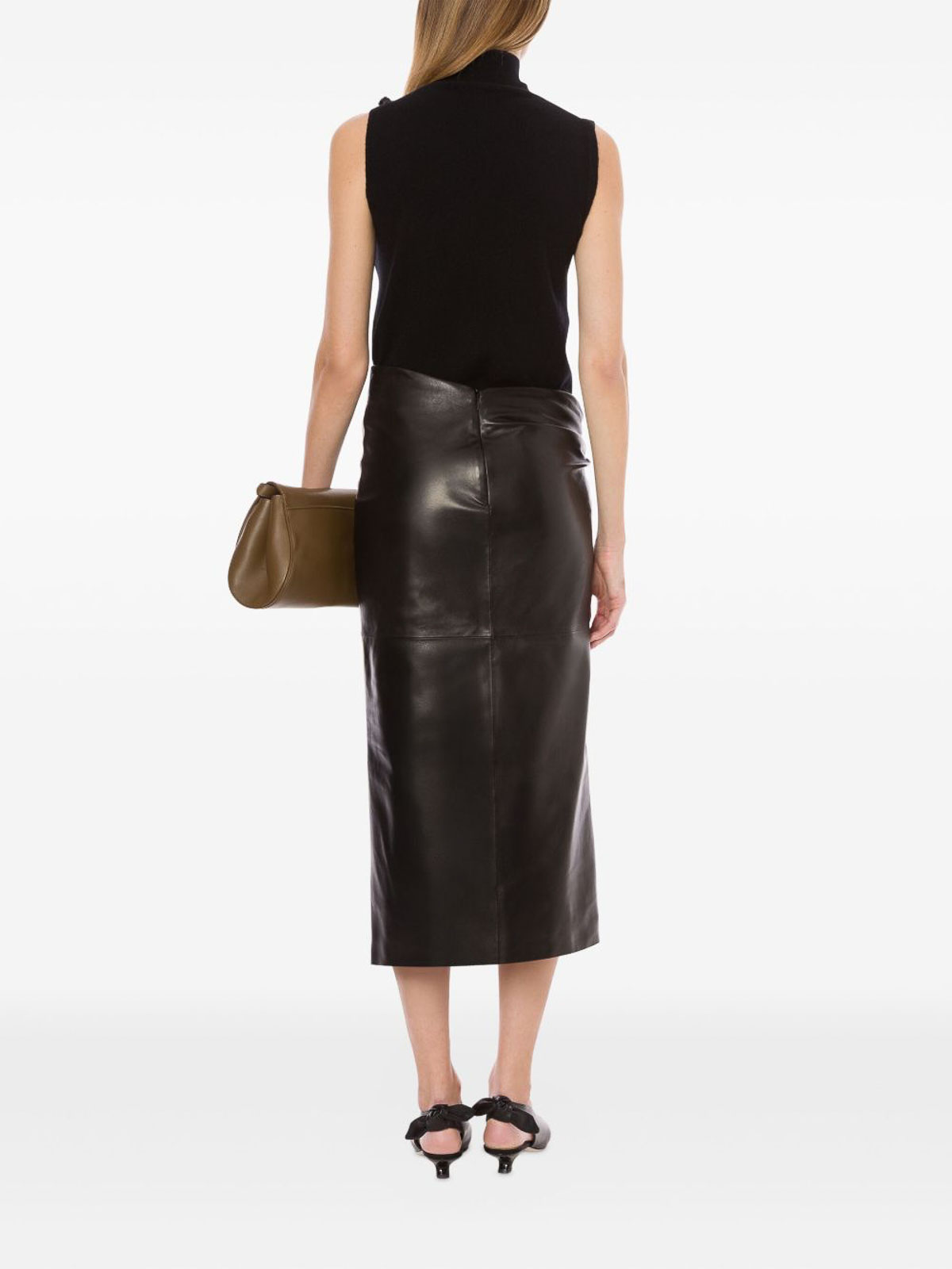 Cashmere Top With A Funnel Neck 088266050555 (ALBERTA FERRETTI / タンクトップ・キャミソール ) | ALBERTA FERRETTI (アルベルタ フェレッティ)(1)