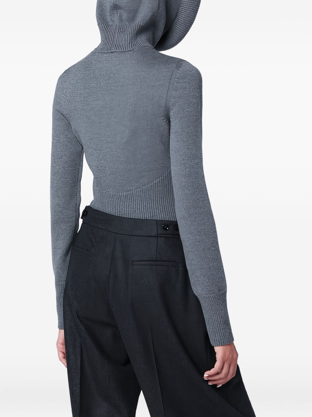 Alaia Sweaters Grey AA9G0071K133B821 (ALAIA / ニット・セーター・カーディガン ) | ALAIA (アライア)(4)