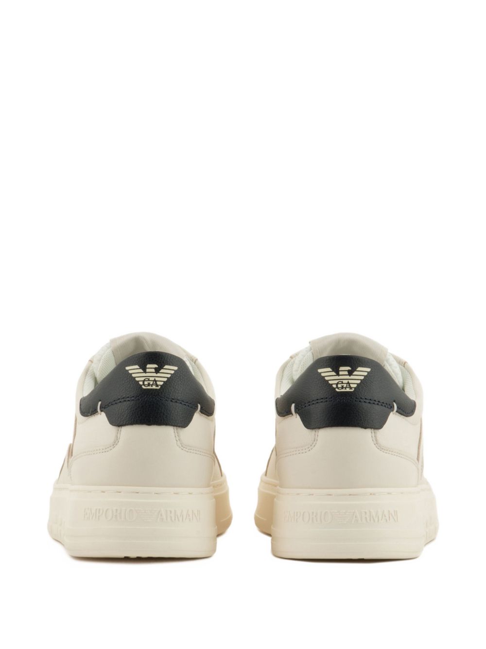 EMPORIO ARMANI EXCLUSIVE Sneakers White EM003702AF19573M0019 (EMPORIO ARMANI / スニーカー ) | EMPORIO ARMANI (エンポリオ アルマーニ)(1)