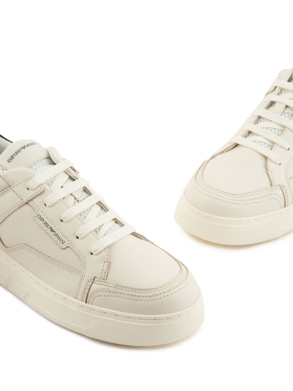 EMPORIO ARMANI EXCLUSIVE Sneakers White EM003702AF19573M0019 (EMPORIO ARMANI / スニーカー ) | EMPORIO ARMANI (エンポリオ アルマーニ)(4)