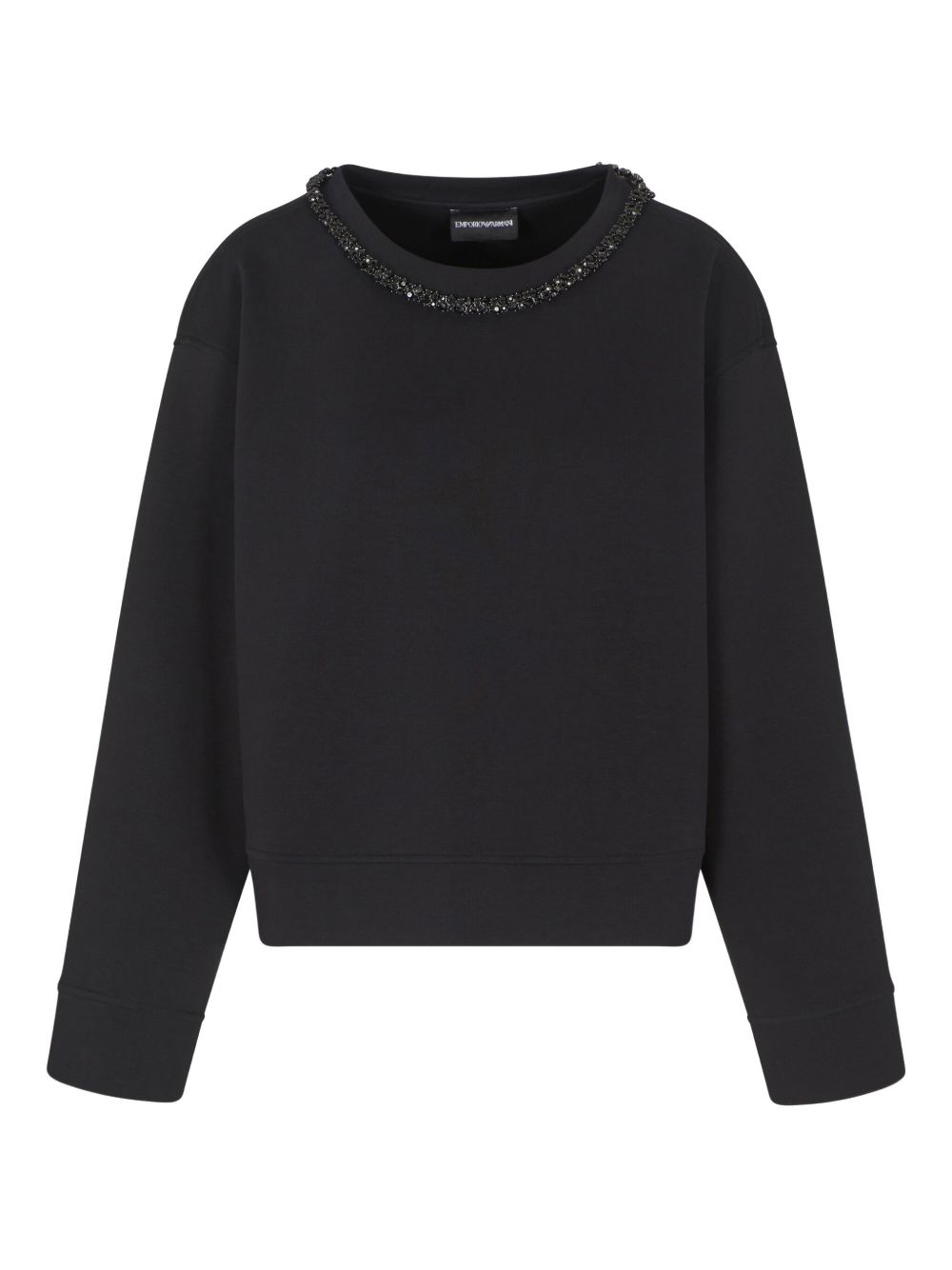 Emporio Armani Sweaters Black EW001357AF10002UC001 (EMPORIO ARMANI / スウェット・フーディー ) | EMPORIO ARMANI (エンポリオ アルマーニ)