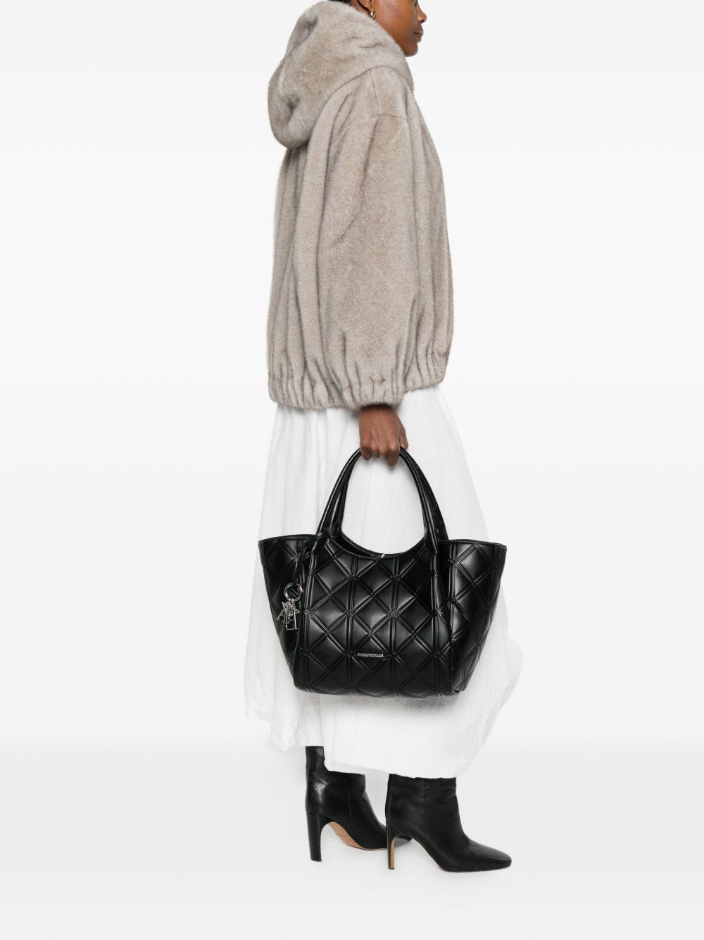 EMPORIO ARMANI EXCLUSIVE Bags.. Black EW001009AF17283UC001 (EMPORIO ARMANI / ハンドバッグ・ショルダーバッグ ) | EMPORIO ARMANI (エンポリオ アルマーニ)(2)