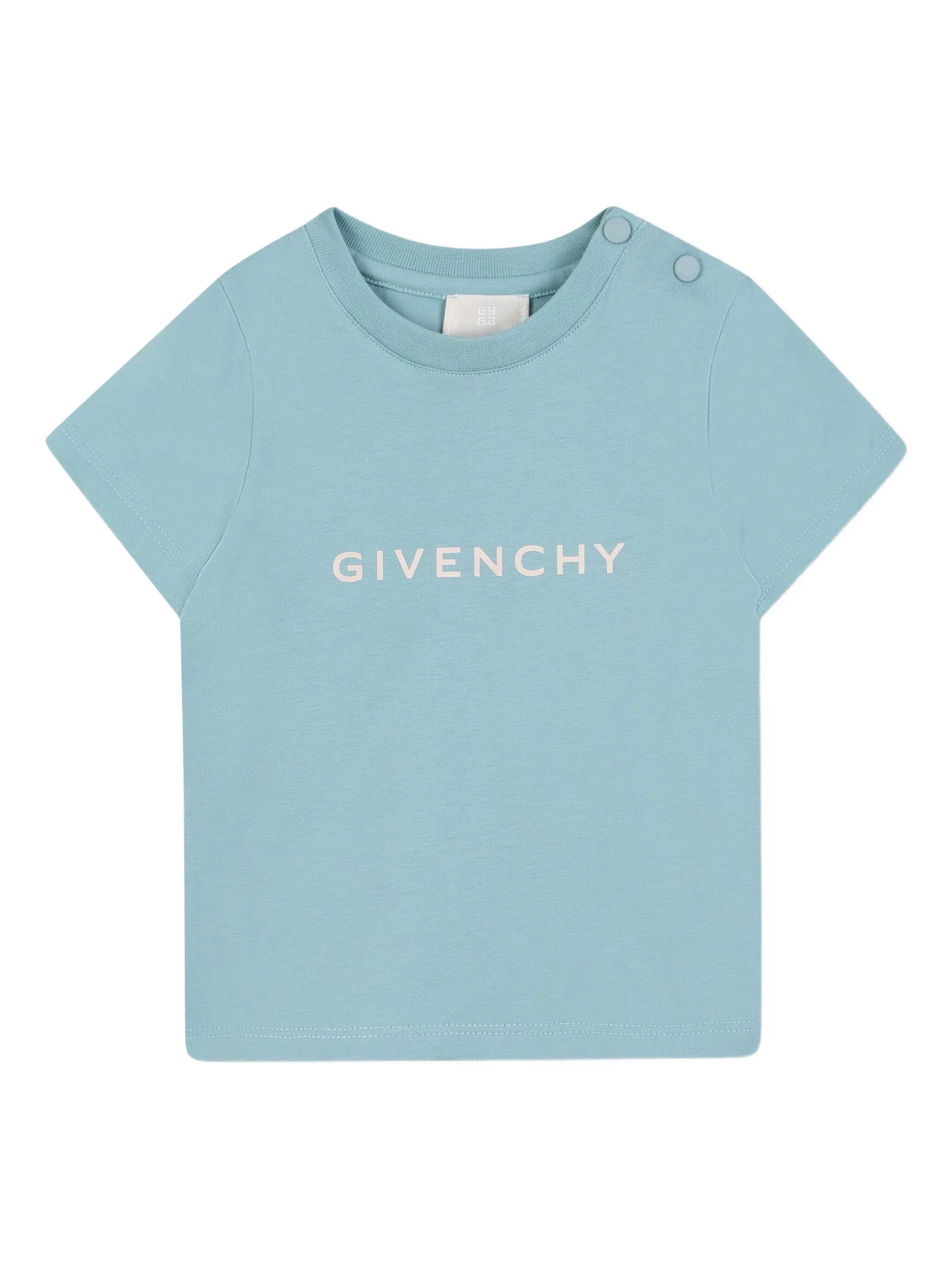 GIVENCHY KIDS T-shirts and Polos Clear Blue H3088740 (GIVENCHY / Tシャツ・カットソー ) | GIVENCHY (ジバンシィ)