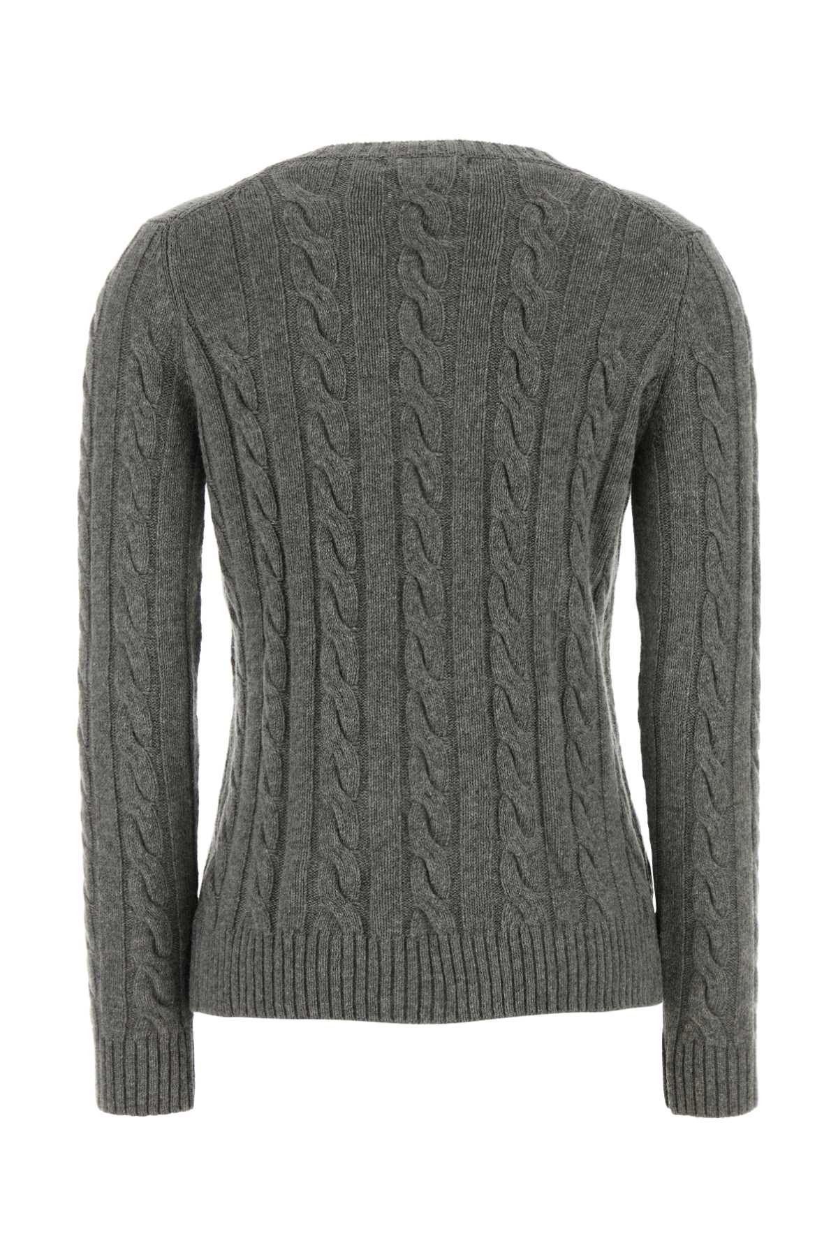 Grey wool blend Barid sweater BRAIDJUMPERGREY (gimaguas / ニット・セーター・カーディガン ) | gimaguas (ギマガス)(1)