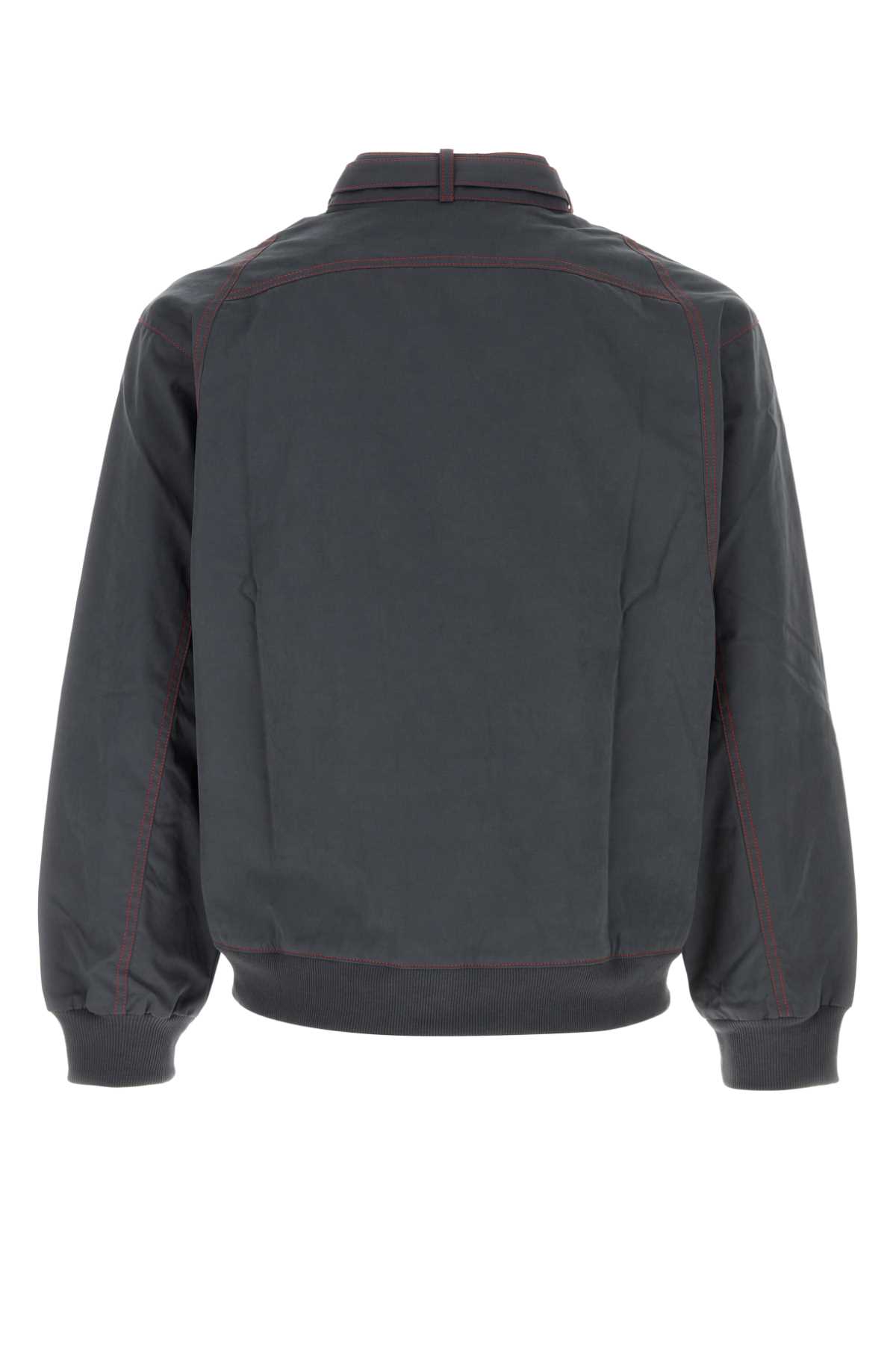 Charcoal polyester blend bomber jacket DEANJACKETGREY (gimaguas / カジュアルジャケット ) | gimaguas (ギマガス)(1)