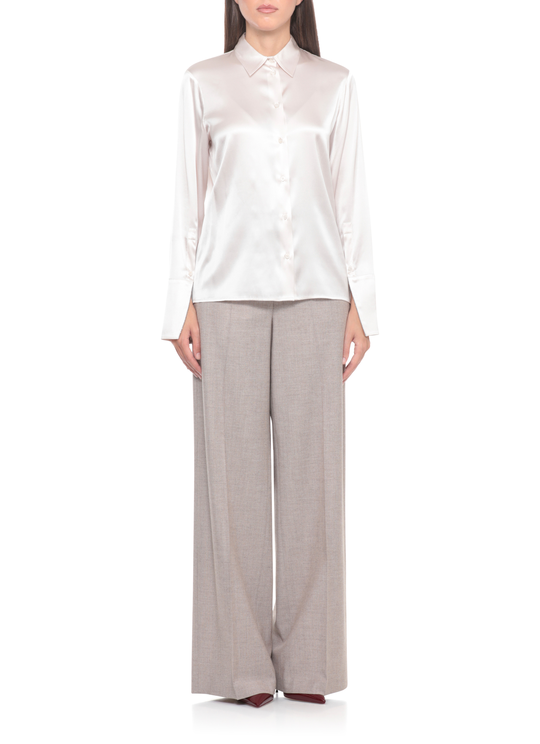 Peserico Shirts Pink A0665002372142 (PESERICO / シャツ・ブラウス ) | PESERICO (ペセリコ)(2)