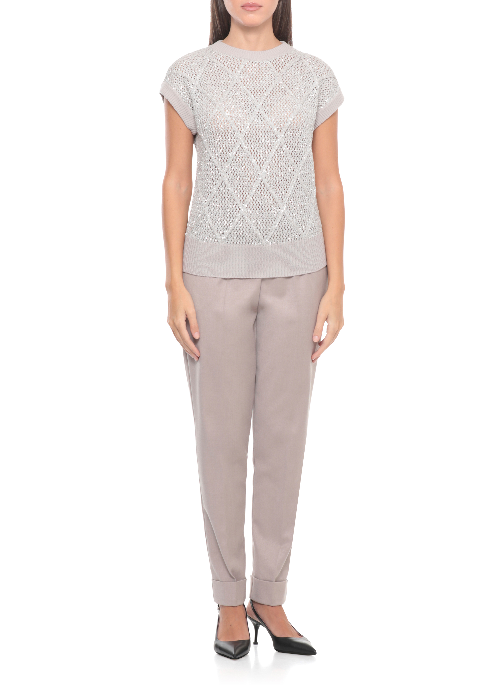 D.EXTERIOR Sweaters Grey 616308MAST (D.EXTERIOR / ベスト ) | D.EXTERIOR (ディーエクステリア)(1)