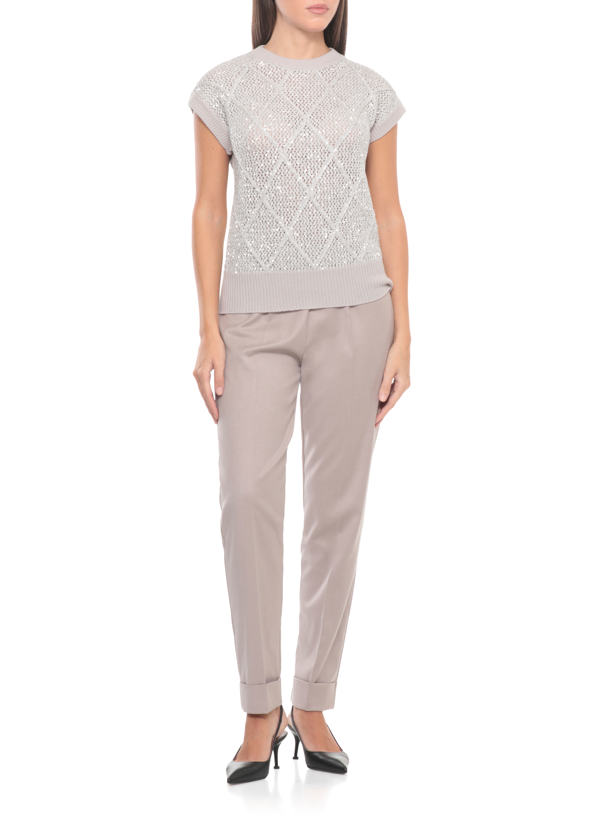 D.EXTERIOR Sweaters Grey 616308MAST (D.EXTERIOR / ベスト ) | D.EXTERIOR (ディーエクステリア)(4)