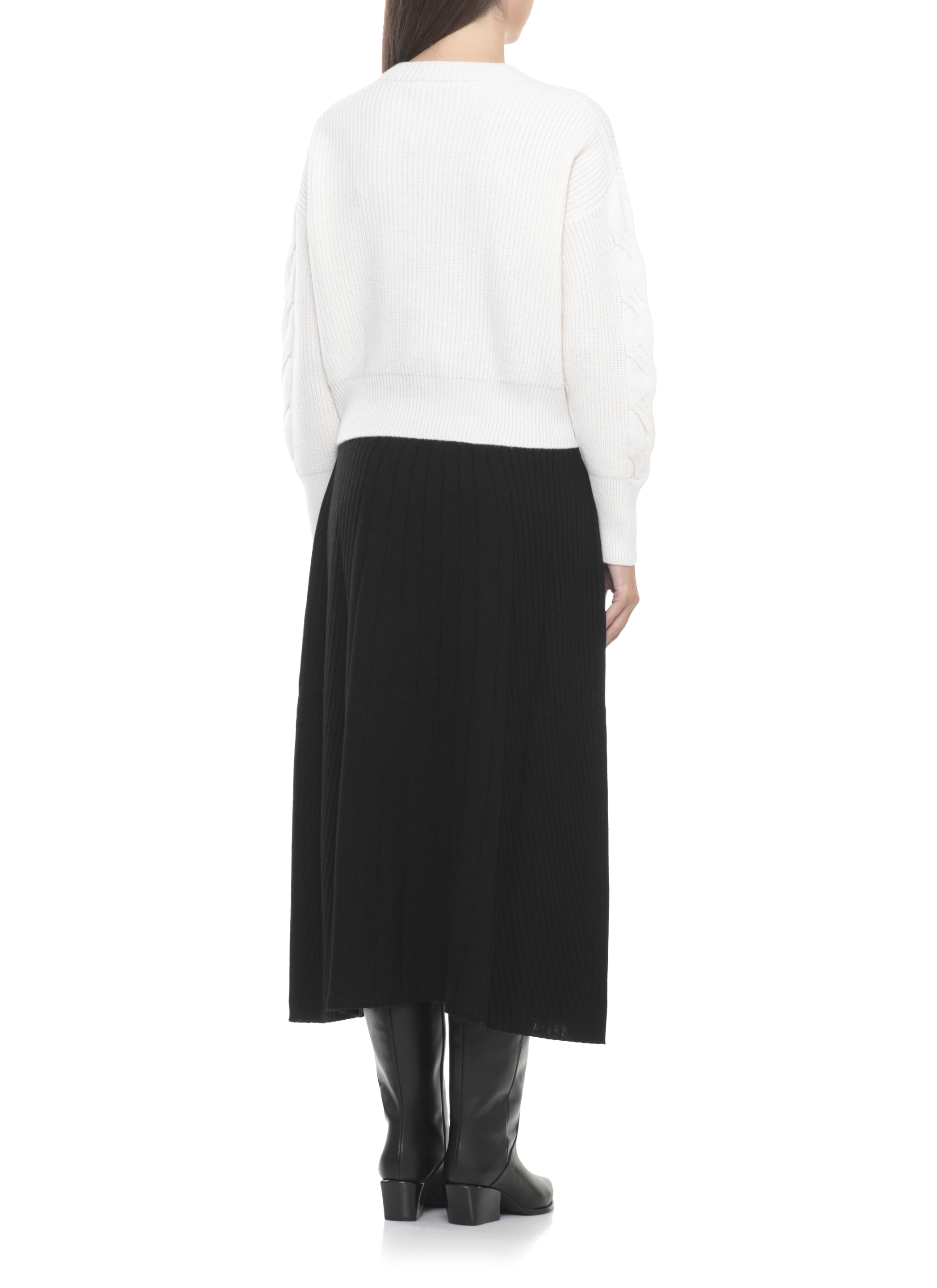 D.EXTERIOR Sweaters Ivory 611133LATT (D.EXTERIOR / ニット・セーター・カーディガン ) | D.EXTERIOR (ディーエクステリア)(2)