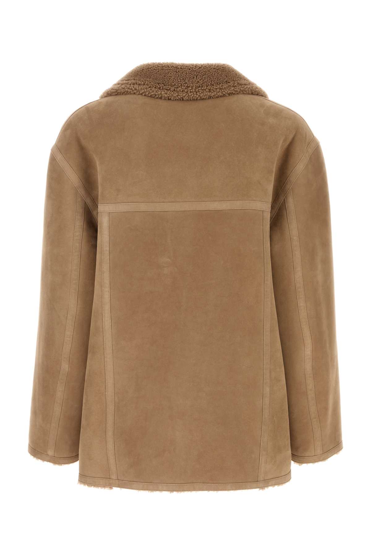 Camel shearling jacket FM0270ATJBF0QB8 (FENDI / レザー&ファージャケット・コート ) | FENDI (フェンディ)(1)