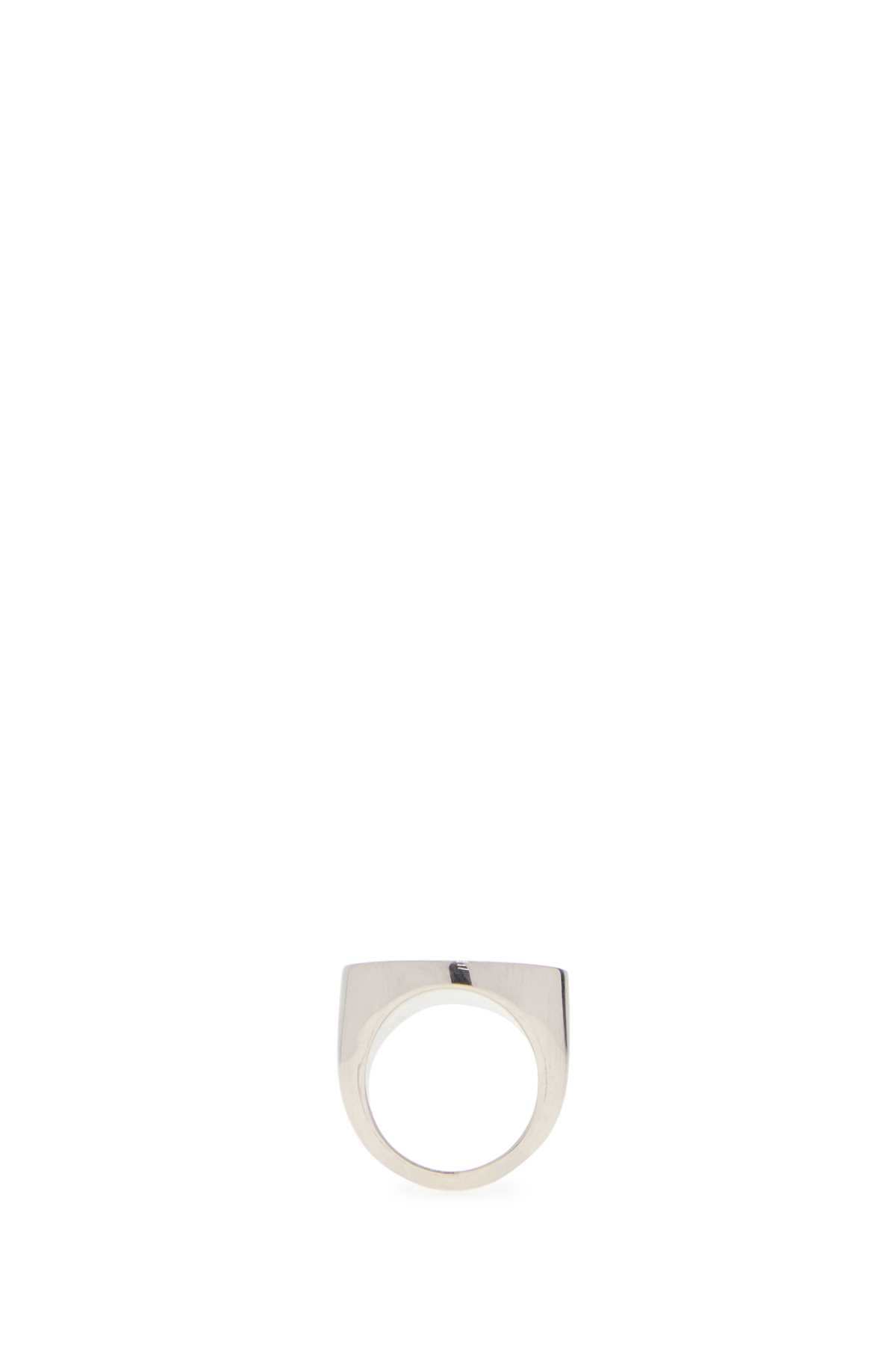 Silver metal ring SM7UQ0119P8755951 (MM6 Maison Margiela / リング ) | MM6 Maison Margiela (エムエムシックス)(1)